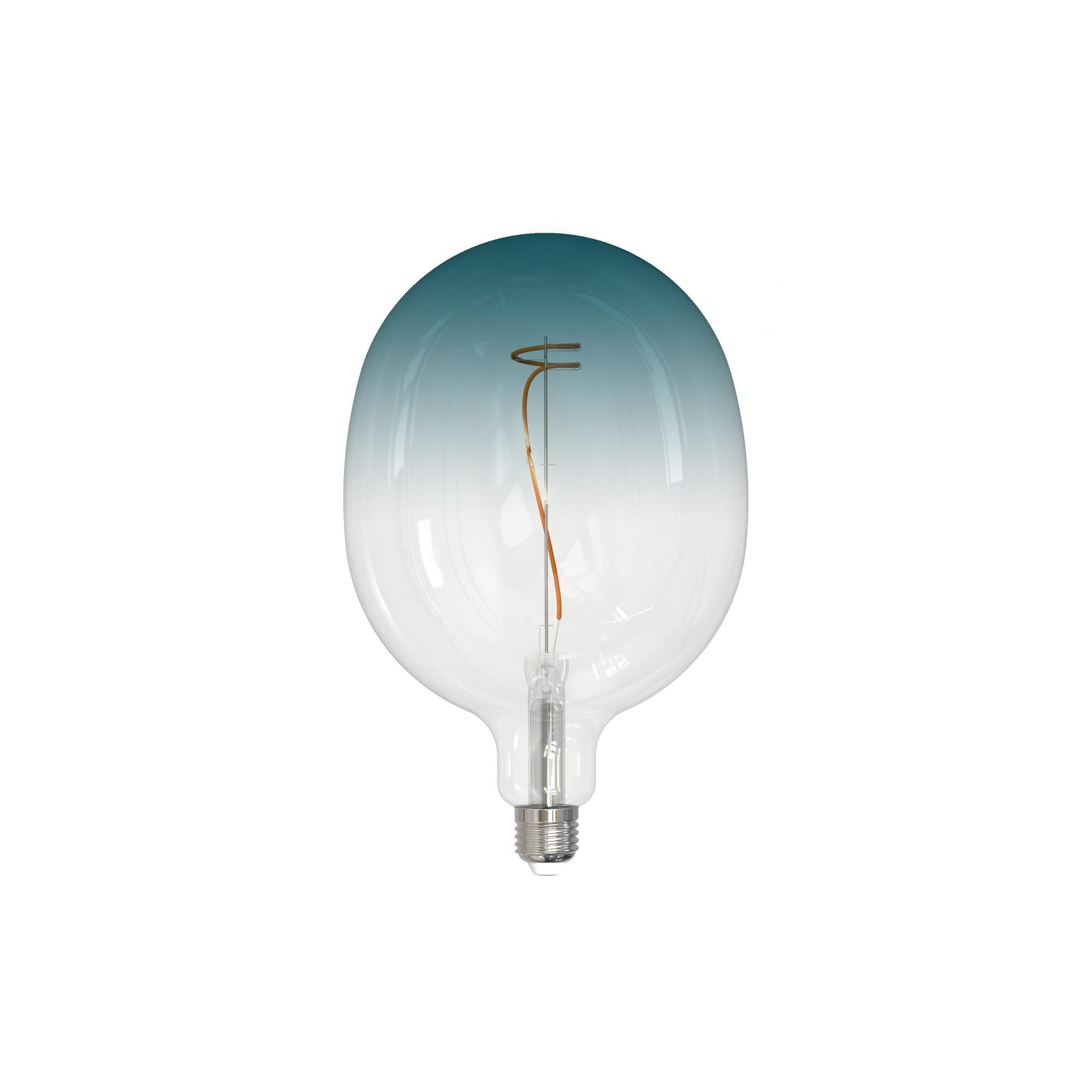 Clear Blue  Base E26 3000K LED Light Bulb,