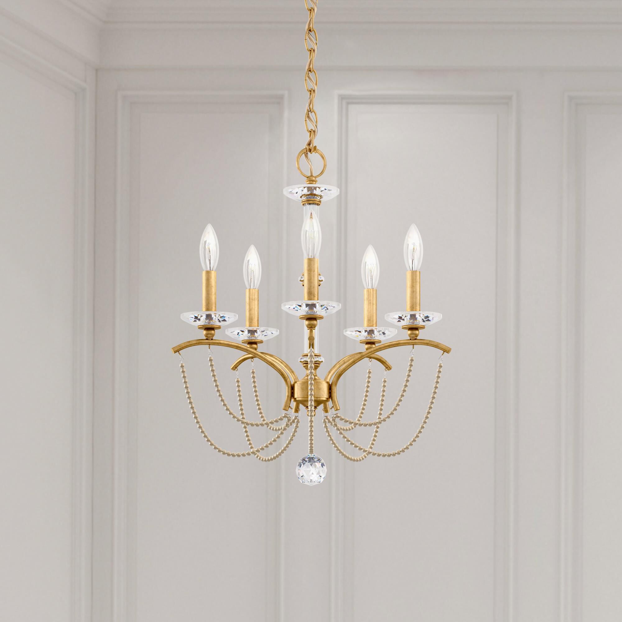 Priscilla 5 Light Mini Chandelier by Schonbek