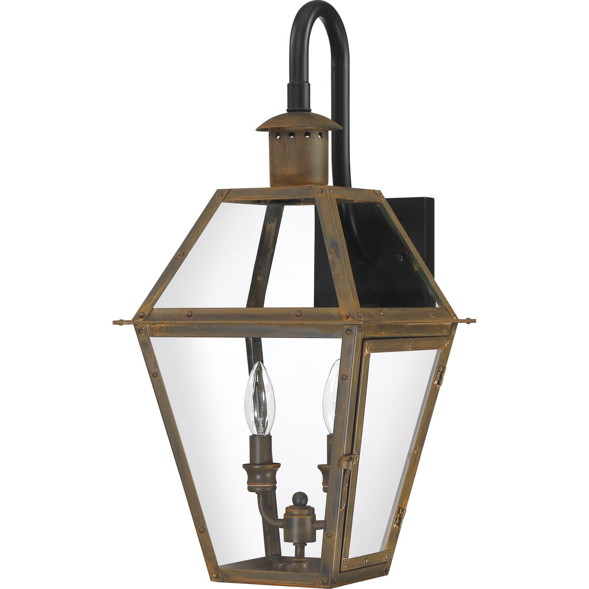 Rue De Royal 22 Inch Tall 2 Light Outdoor Wall Light by Quoizel