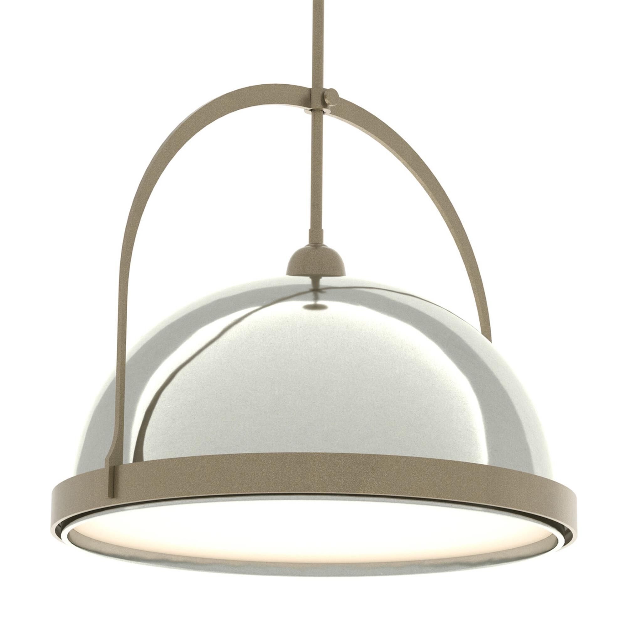 Shown in Soft Gold finish and Sterling accent