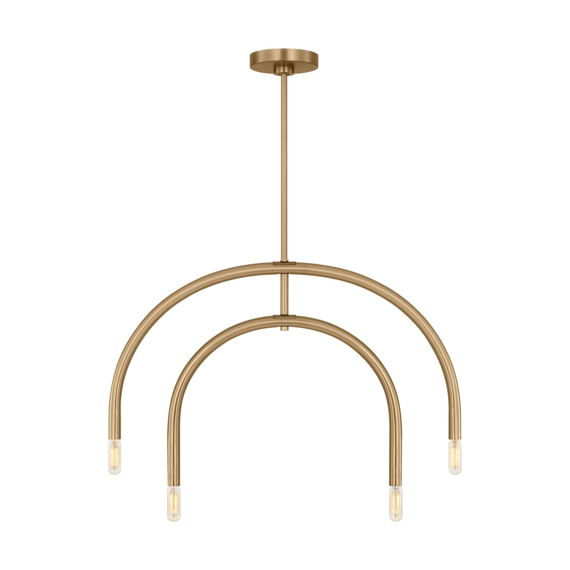 Shown in Satin Brass finish
