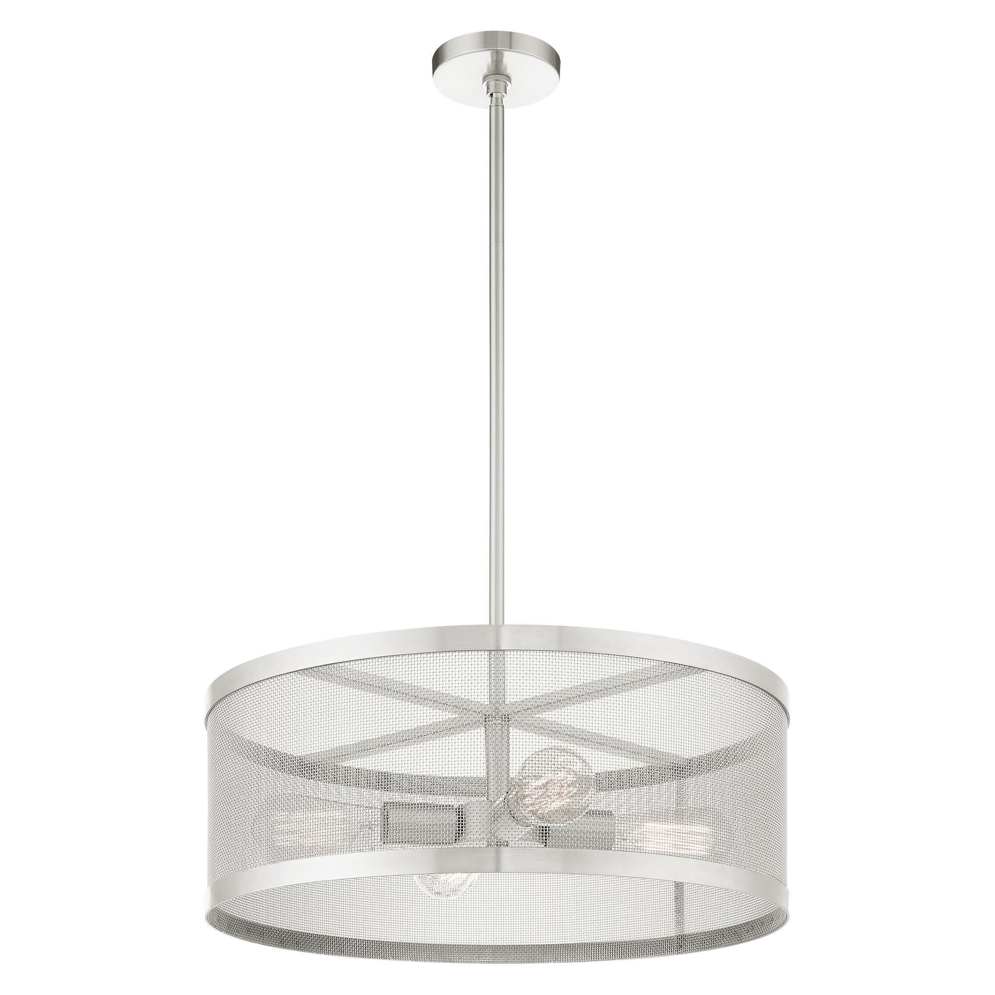Industro Large Pendant by Livex Lighting