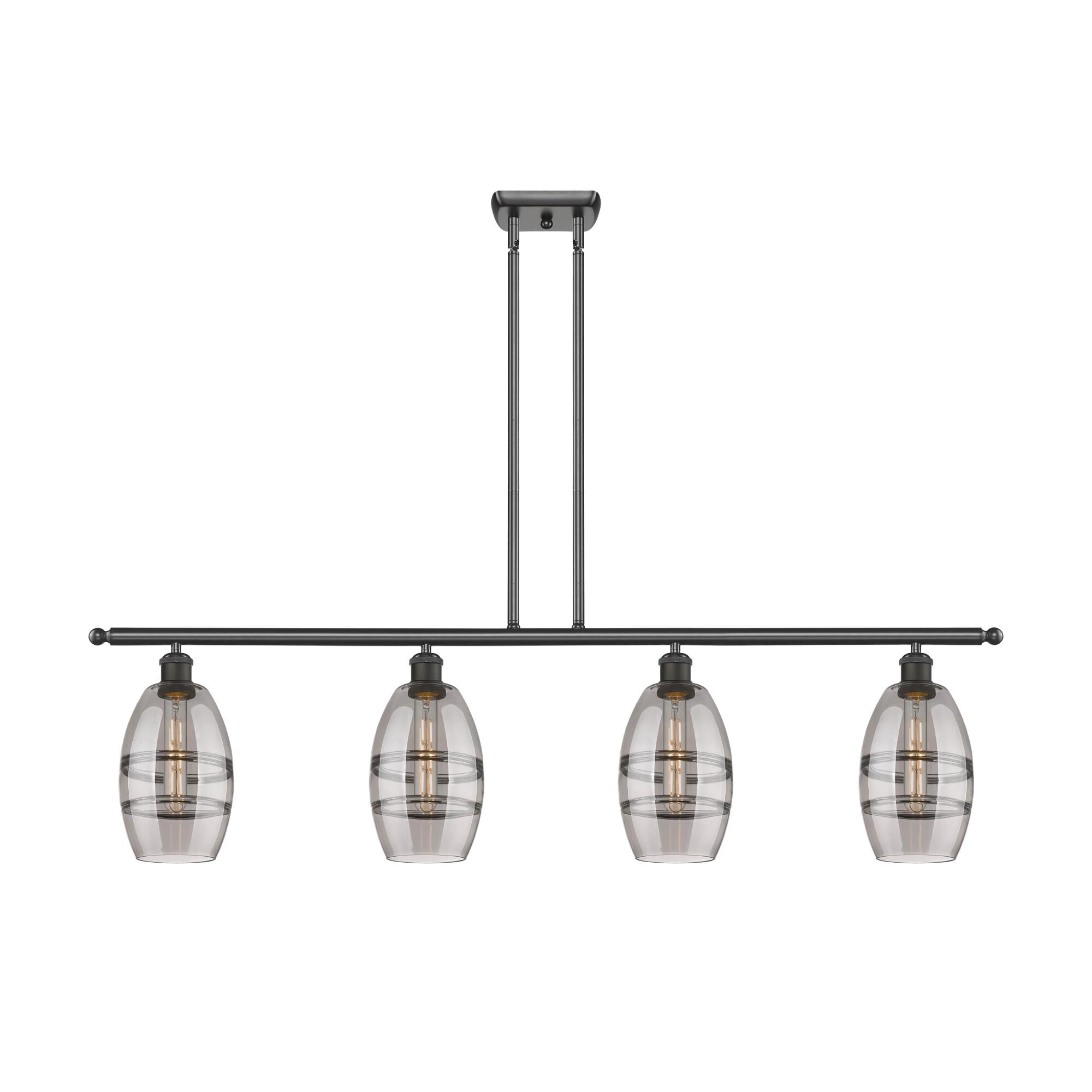 Shown in Oil Rubbed Bronze finish and Light Smoke glass