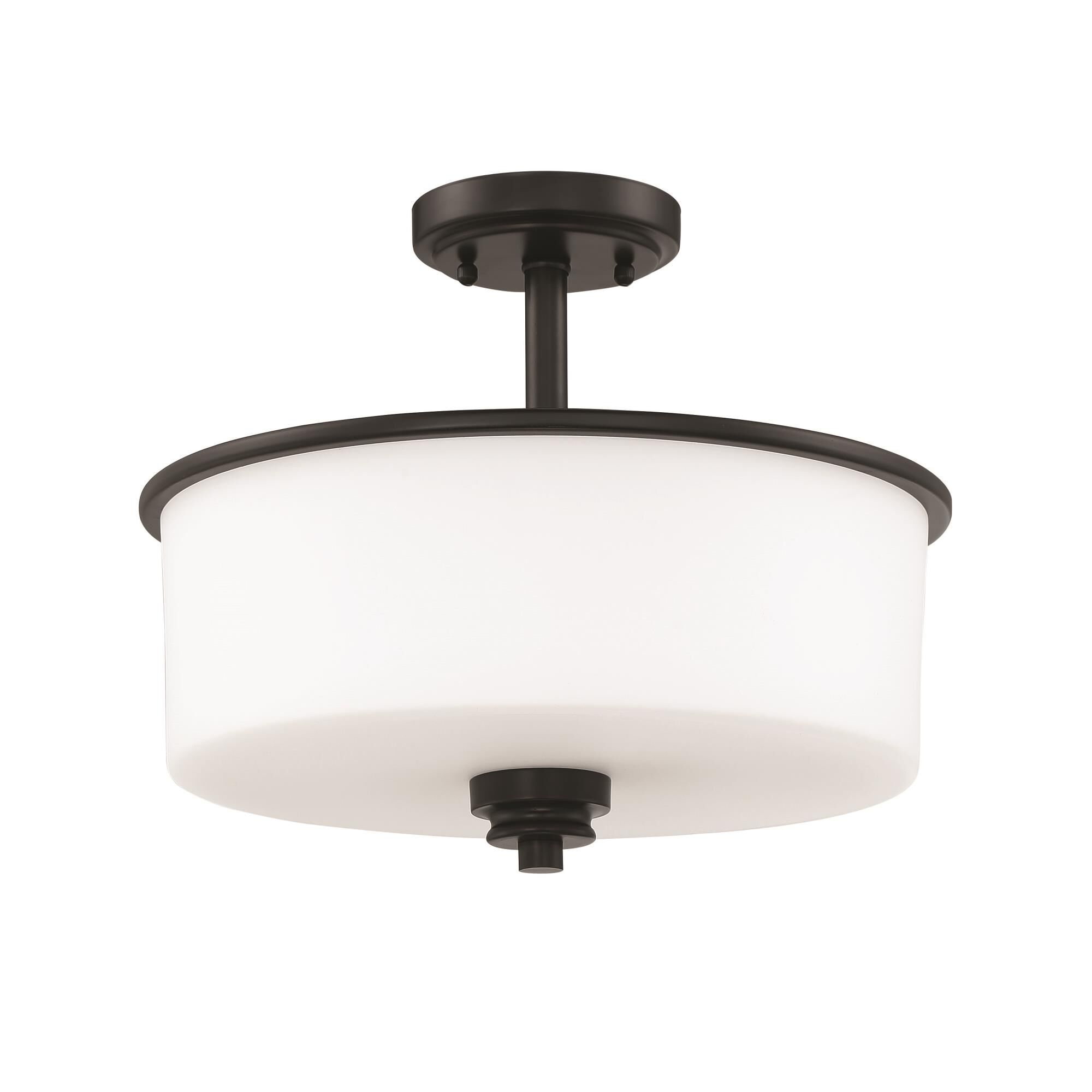 Bolden 13 Inch 2 Light Semi Flush Mount by Craftmade