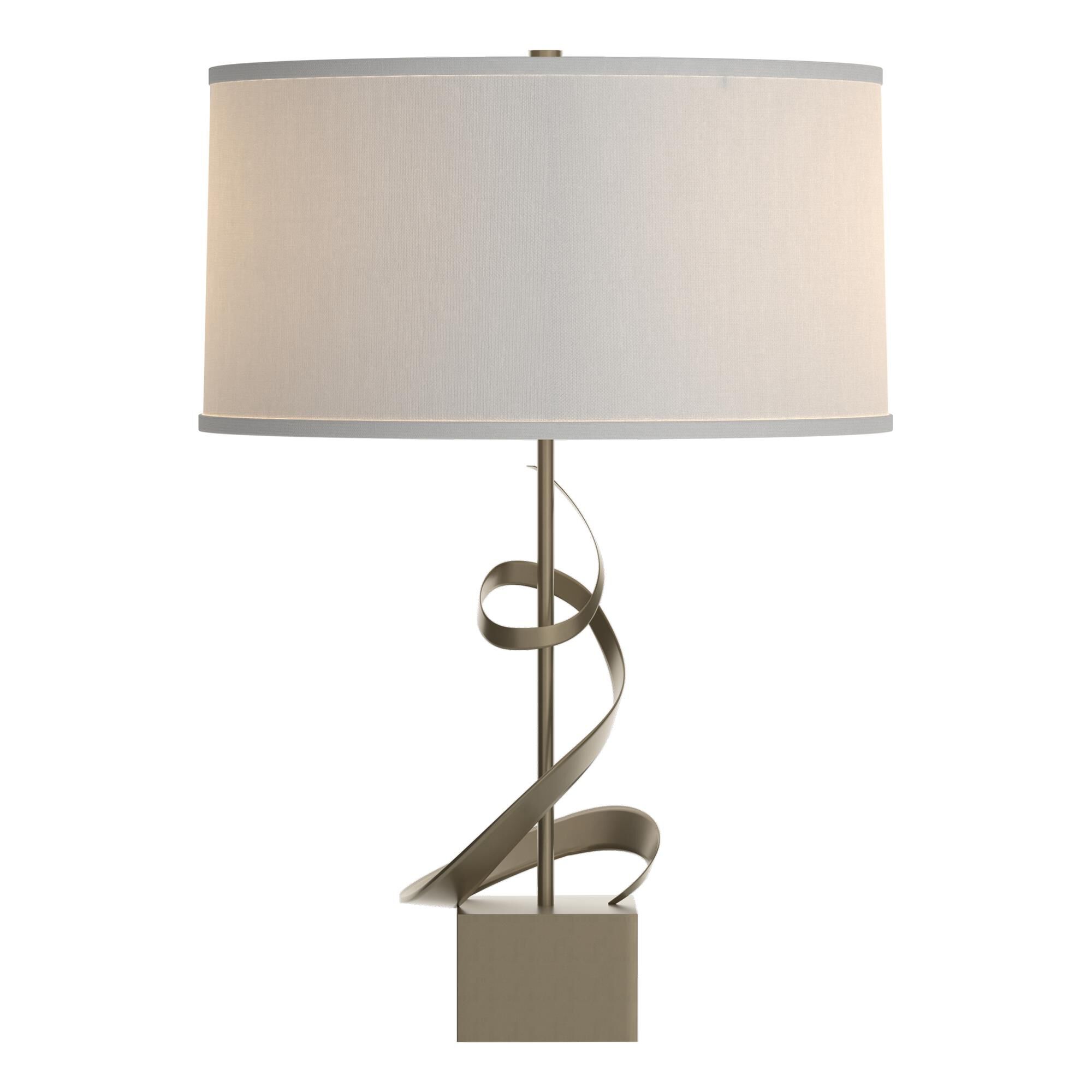 Shown in Soft Gold finish and Natural Anna shade