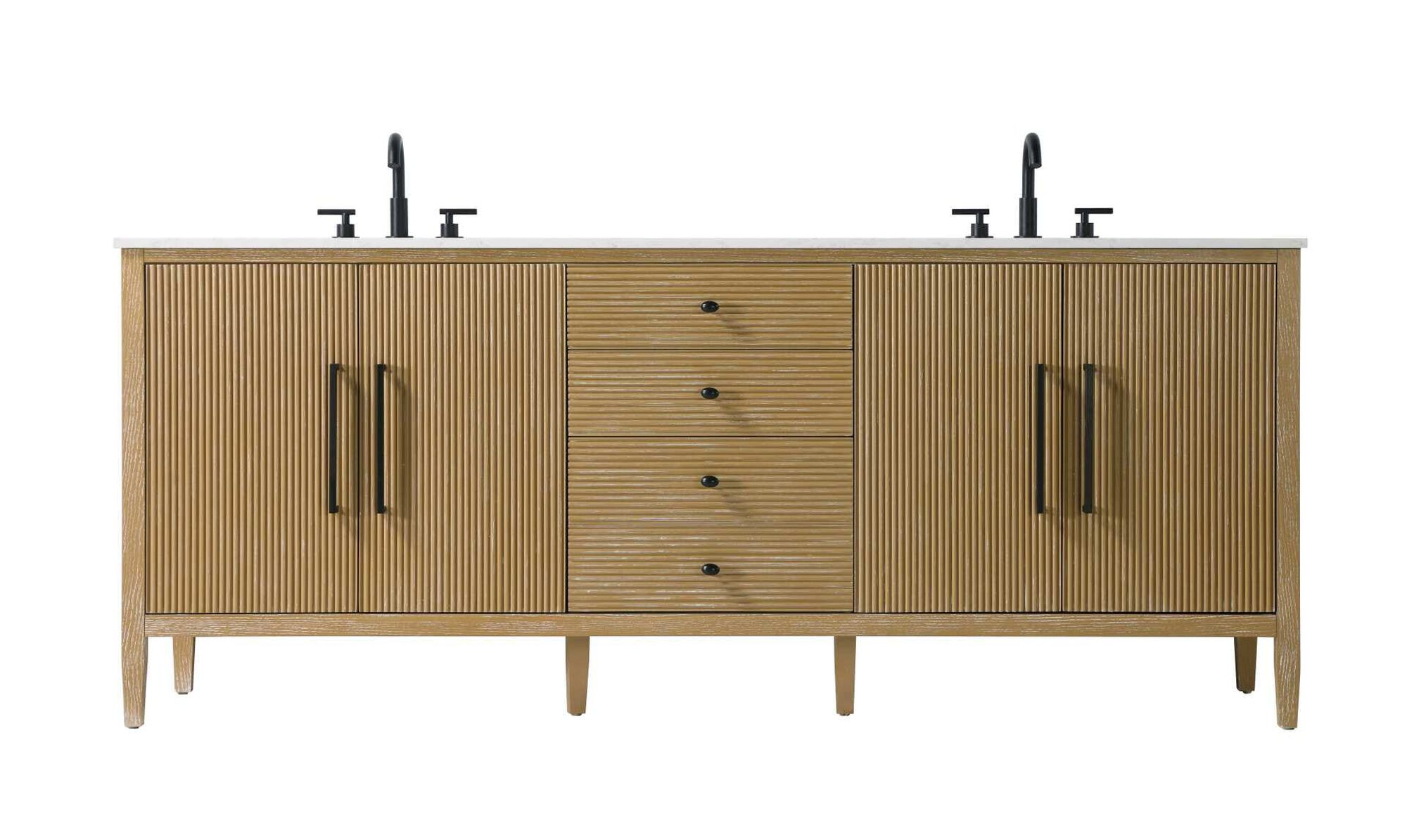 Shown in Linen Oak finish