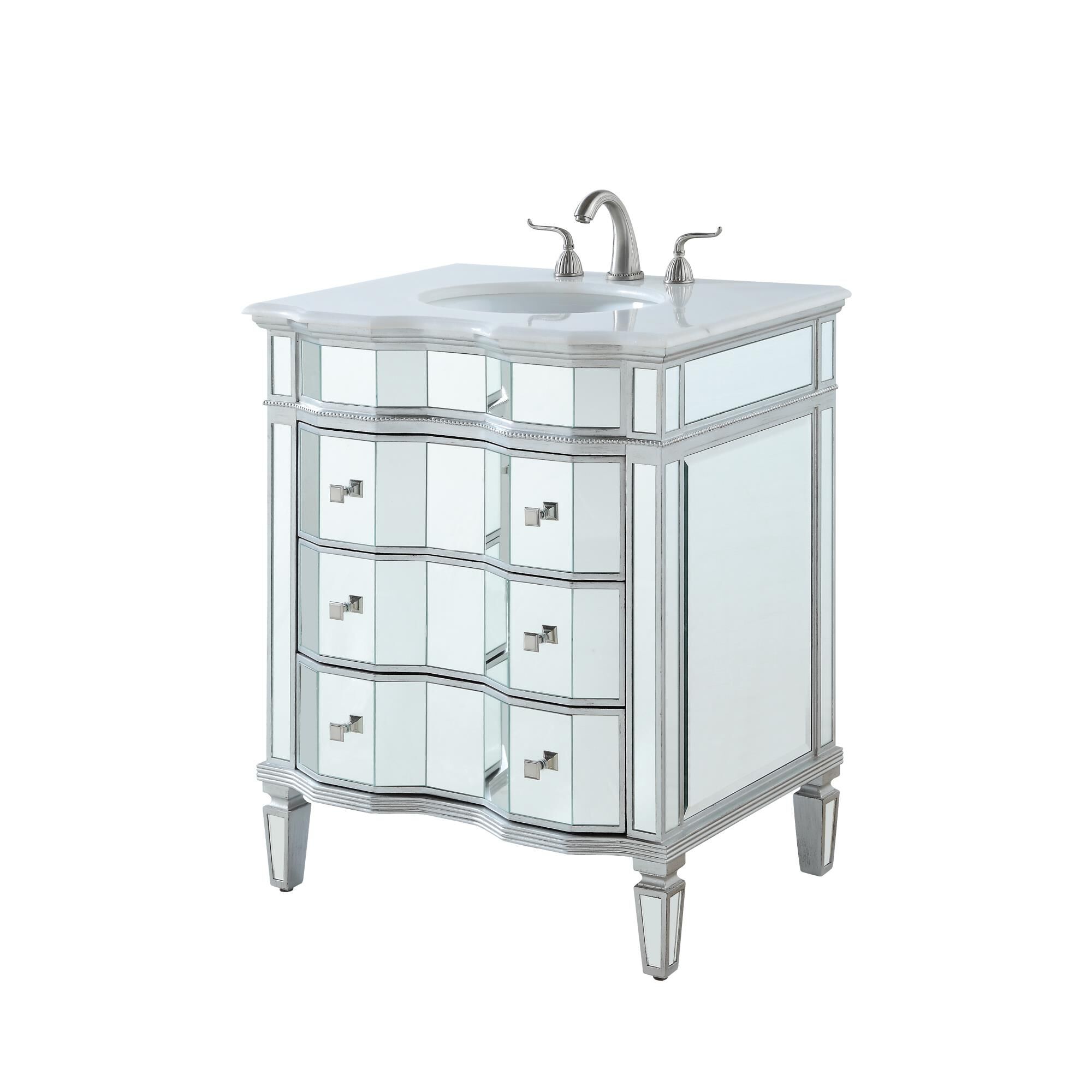 Shown in Silver finish