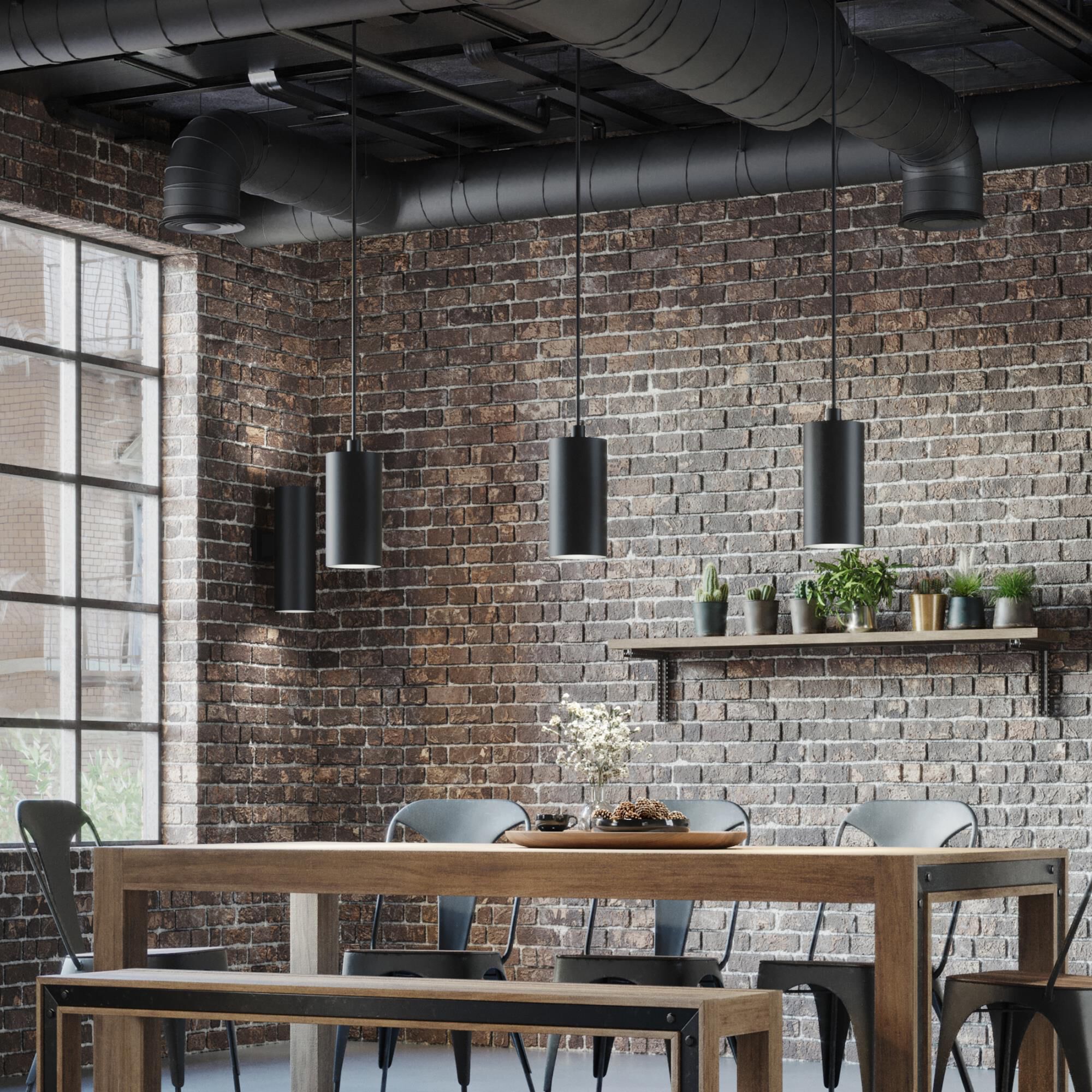 Cylinder 18 Inch Tall 2 Light Outdoor Wall Light by Progress Lighting