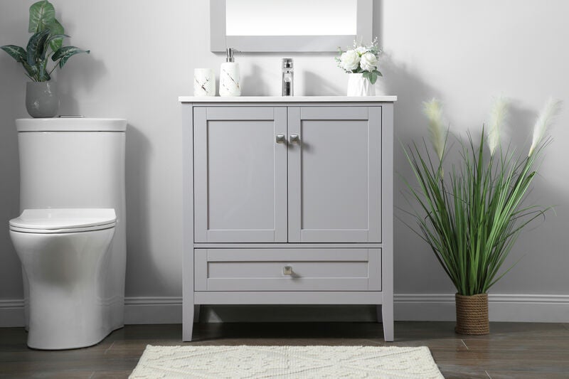 Hamilton 19 Inch Bath Vanity Cabinet by Elegant Decor