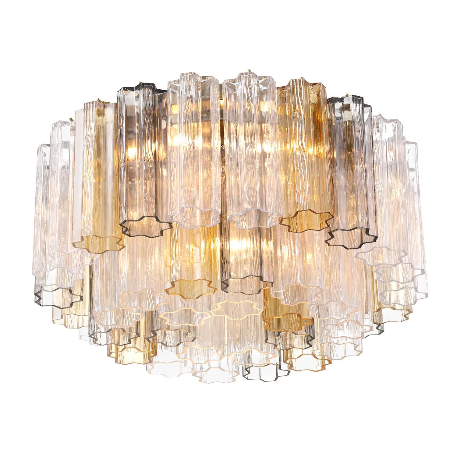 Addis 22 Inch Semi Flush Mount by Crystorama