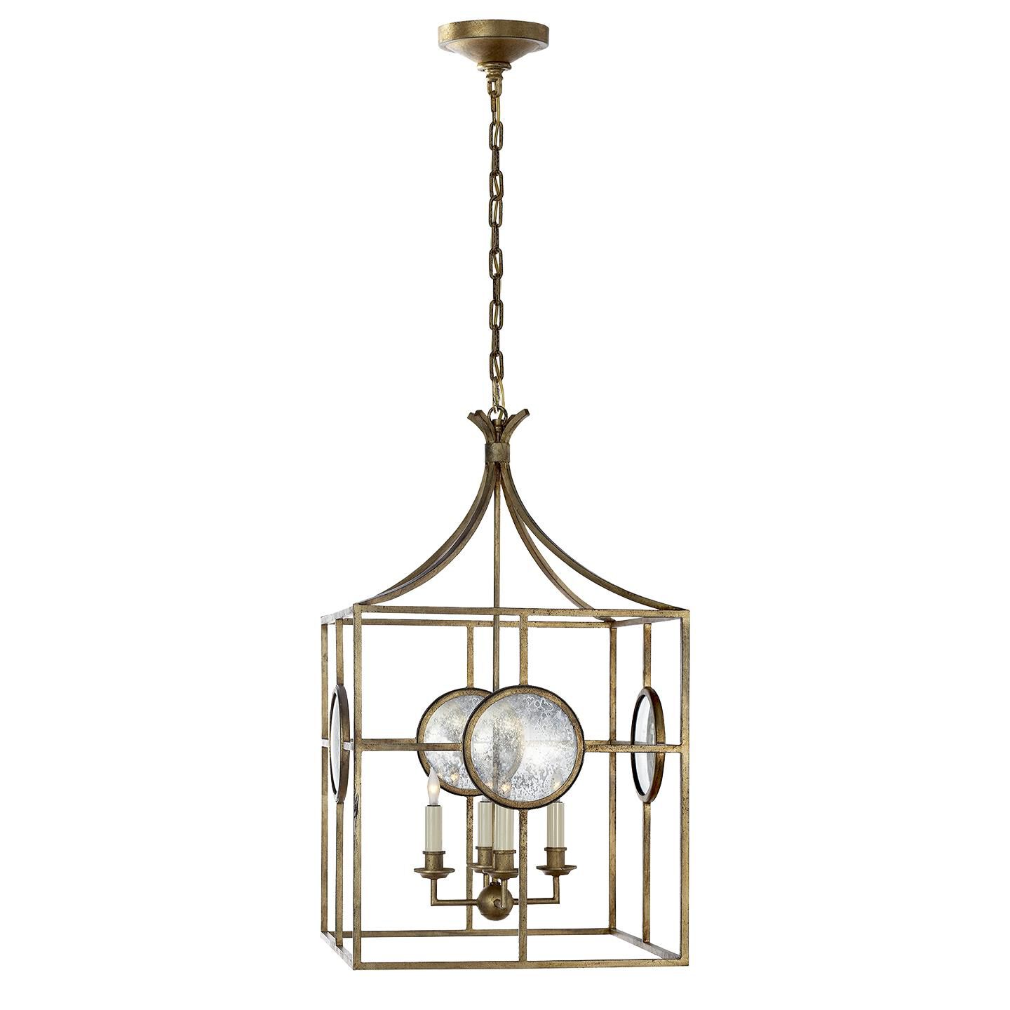 Chapman & Myers Gramercy 17 Inch Cage Pendant by Visual Comfort Signature Collection