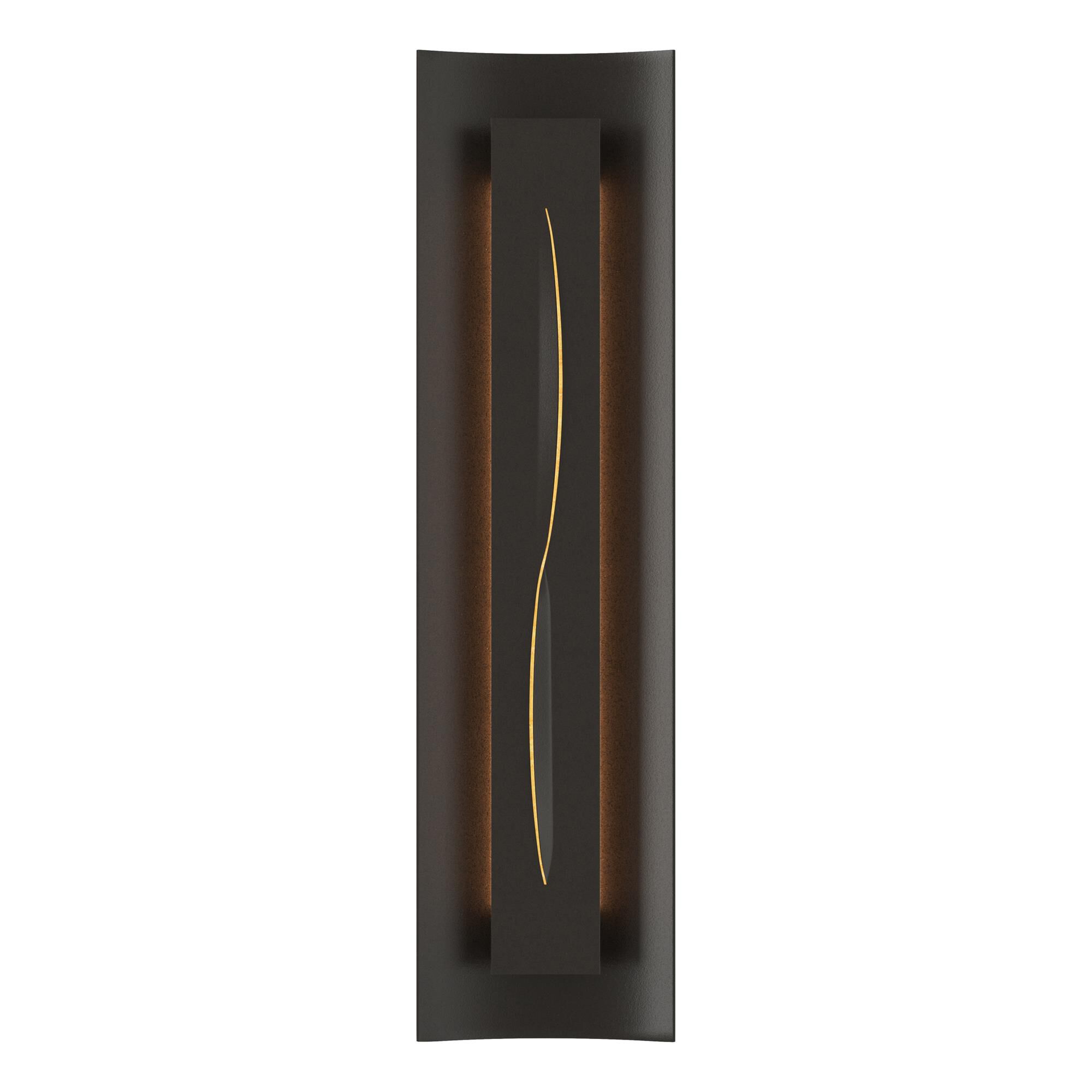 Shown in Oil Rubbed Bronze finish and Amber glass