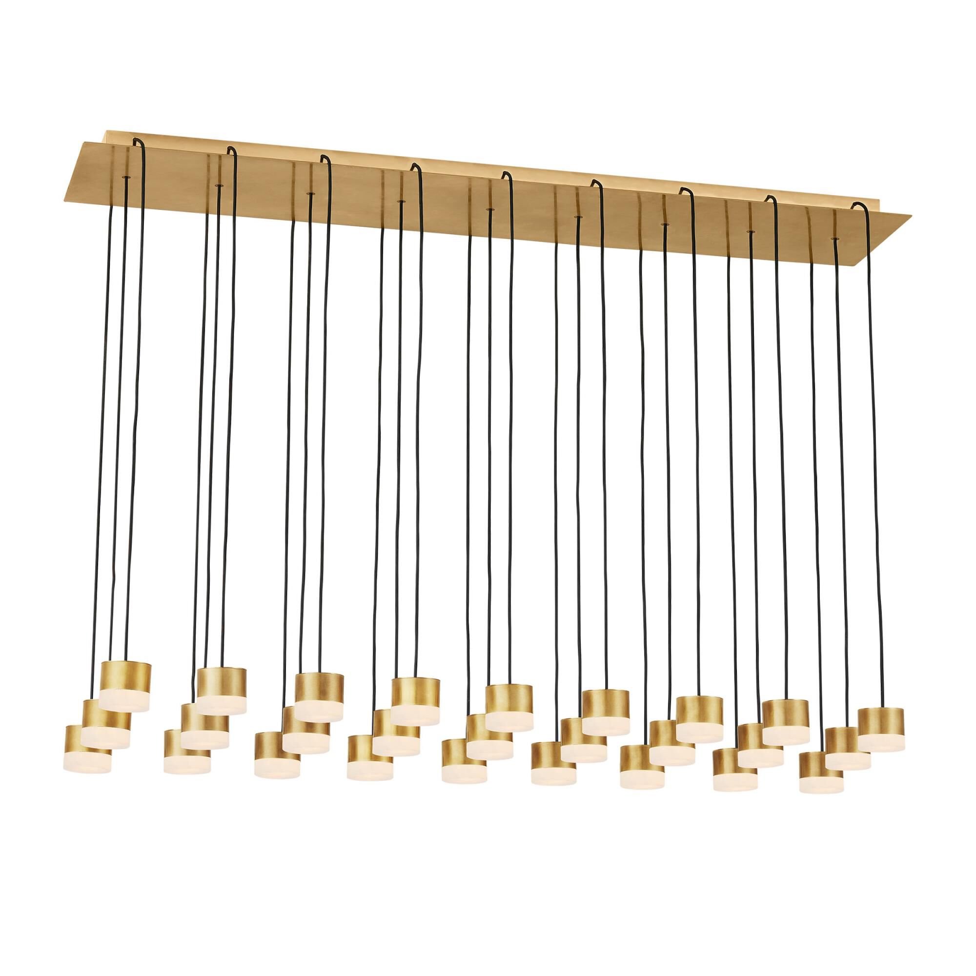 Shown in Hand Rubbed Antique Brass finish and Alabaster glass