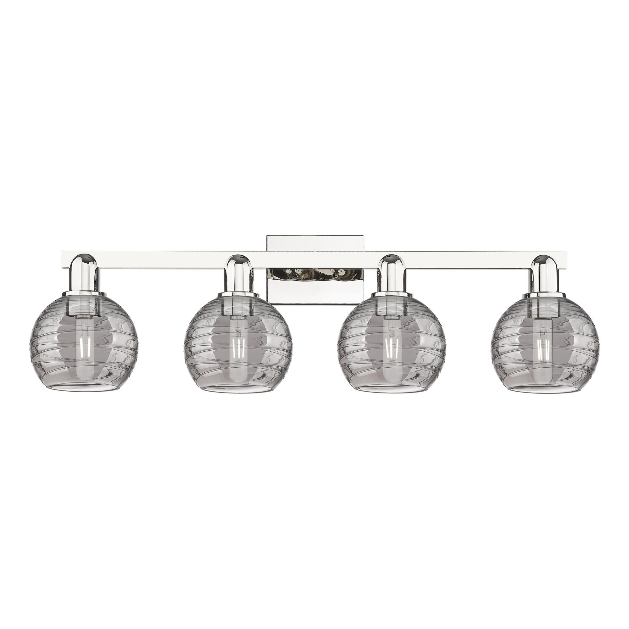 Bruno Marashlian Athens Deco Swirl 36 Inch Bath Vanity Light by Innovations Lighting