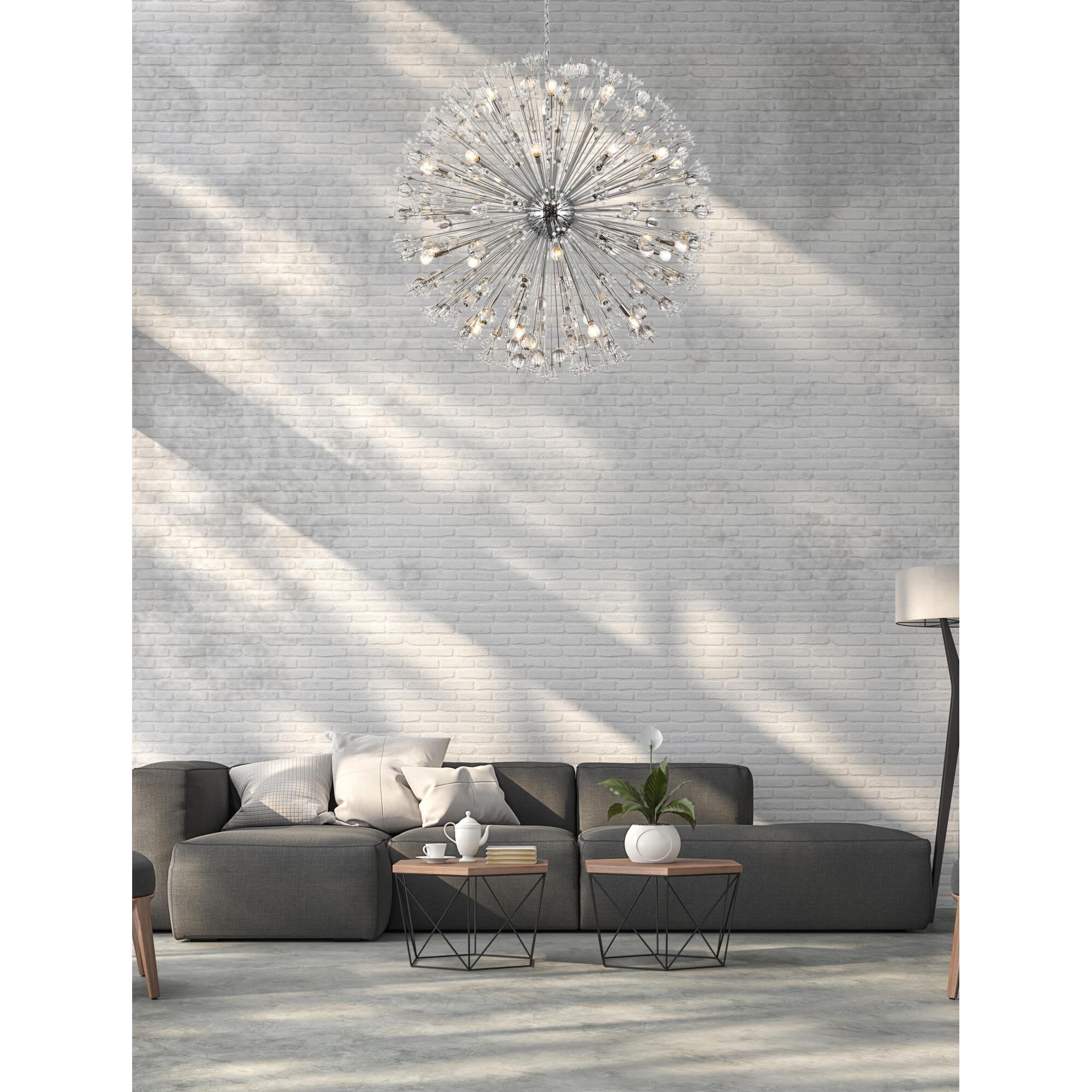 Vera 50 Inch Large Pendant by Elegant Lighting