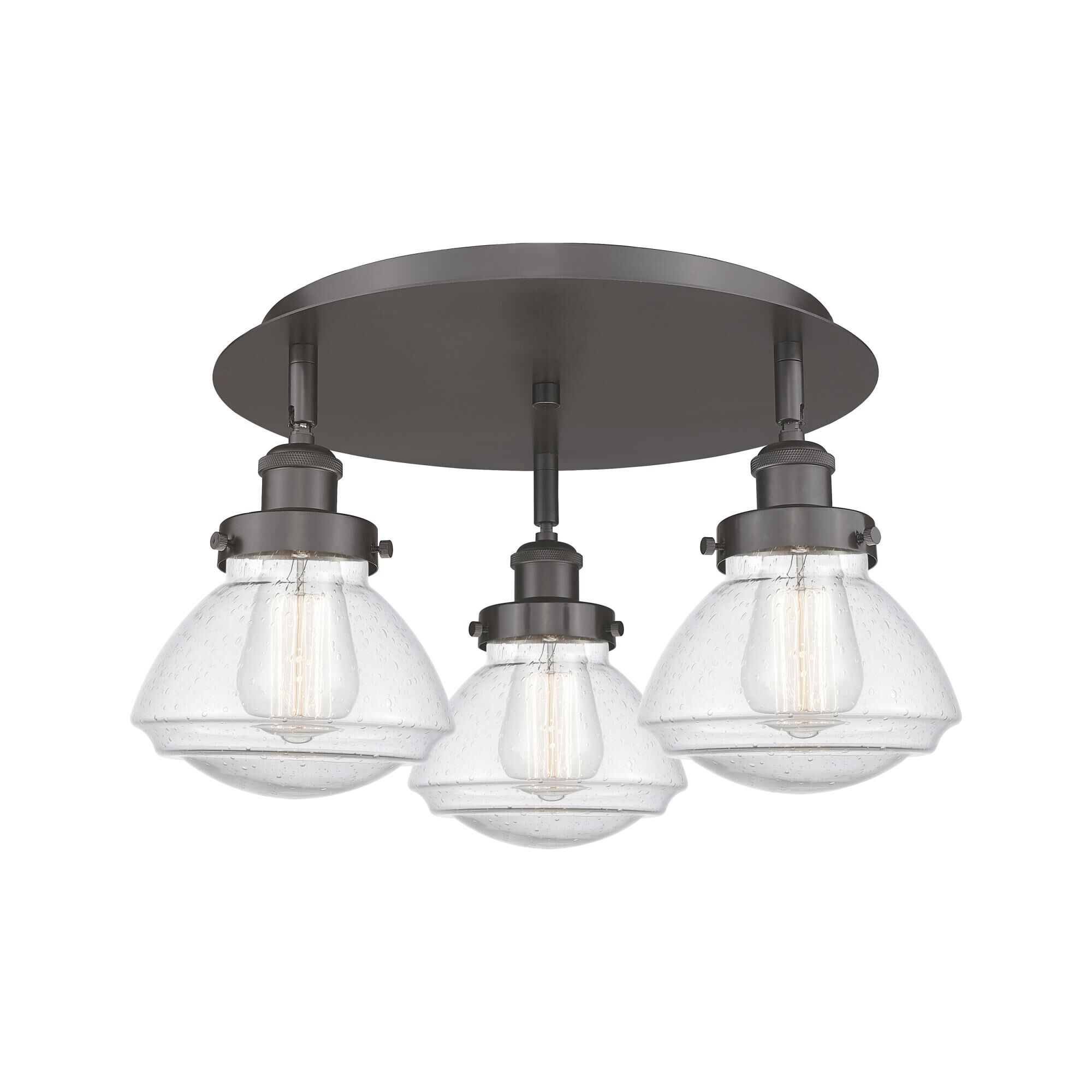 Bruno Marashlian Olean 18 Inch Flush Mount by Innovations Lighting