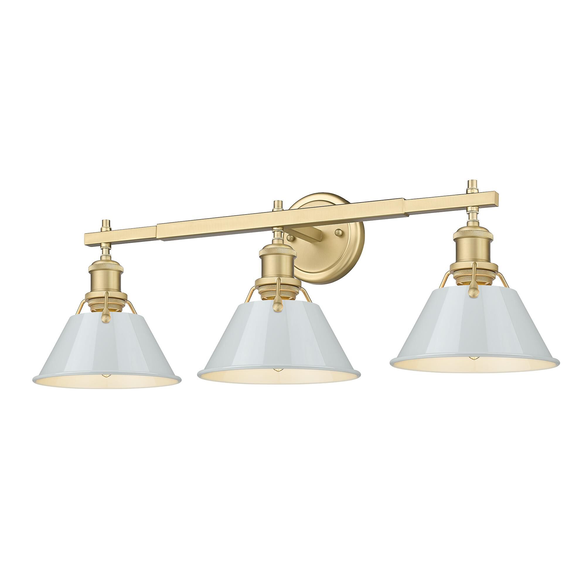 Orwell 27 Inch Bath Vanity Light by Golden Lighting
