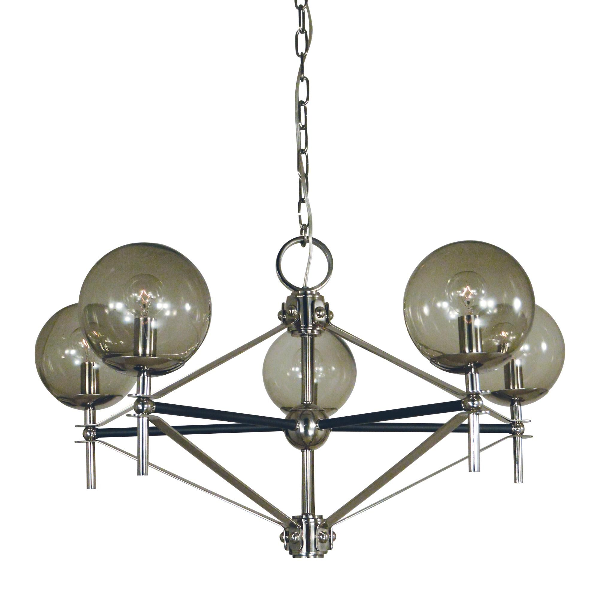 Calista 30 Inch 5 Light Chandelier by Framburg
