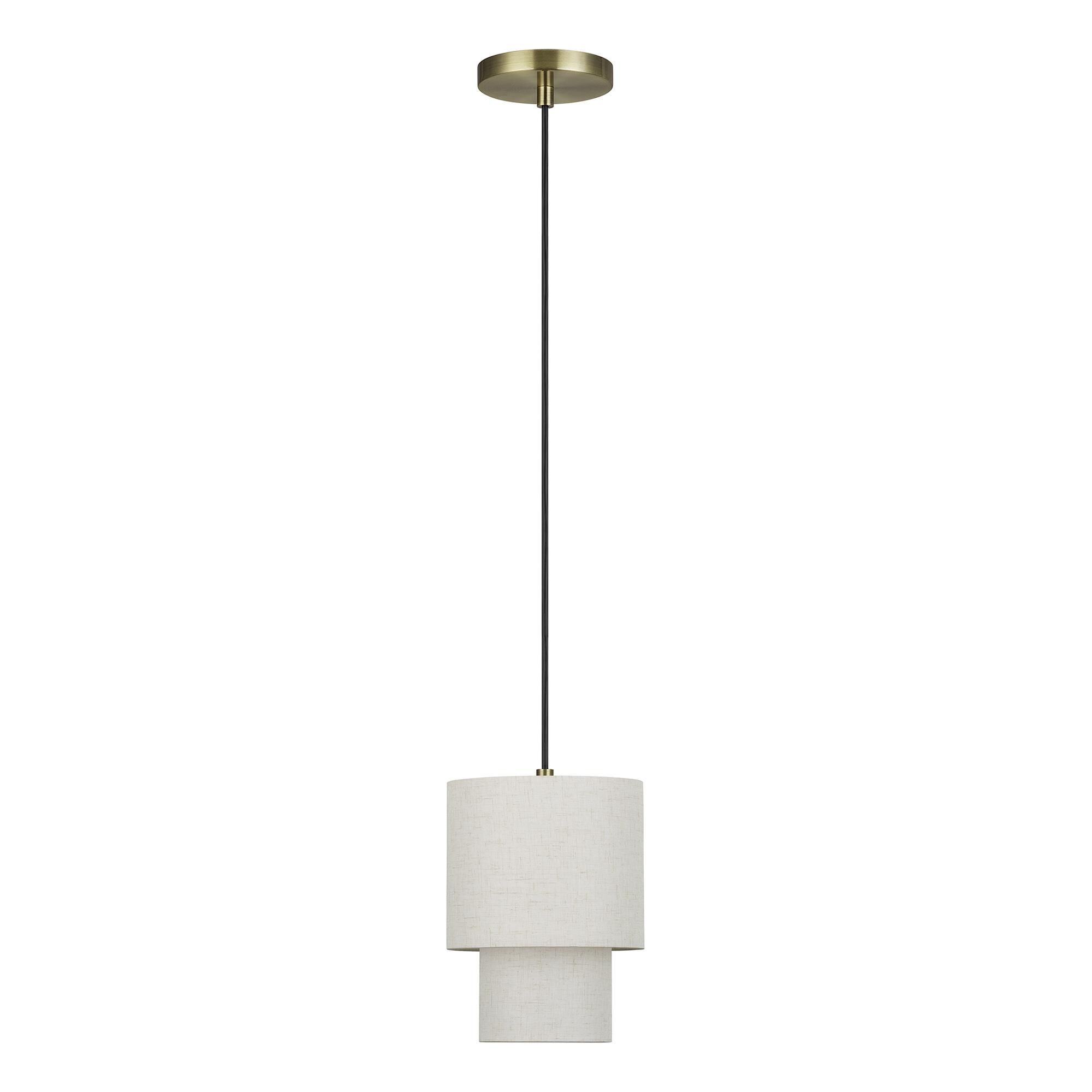 Monroe 7 Inch Mini Pendant by Livex Lighting