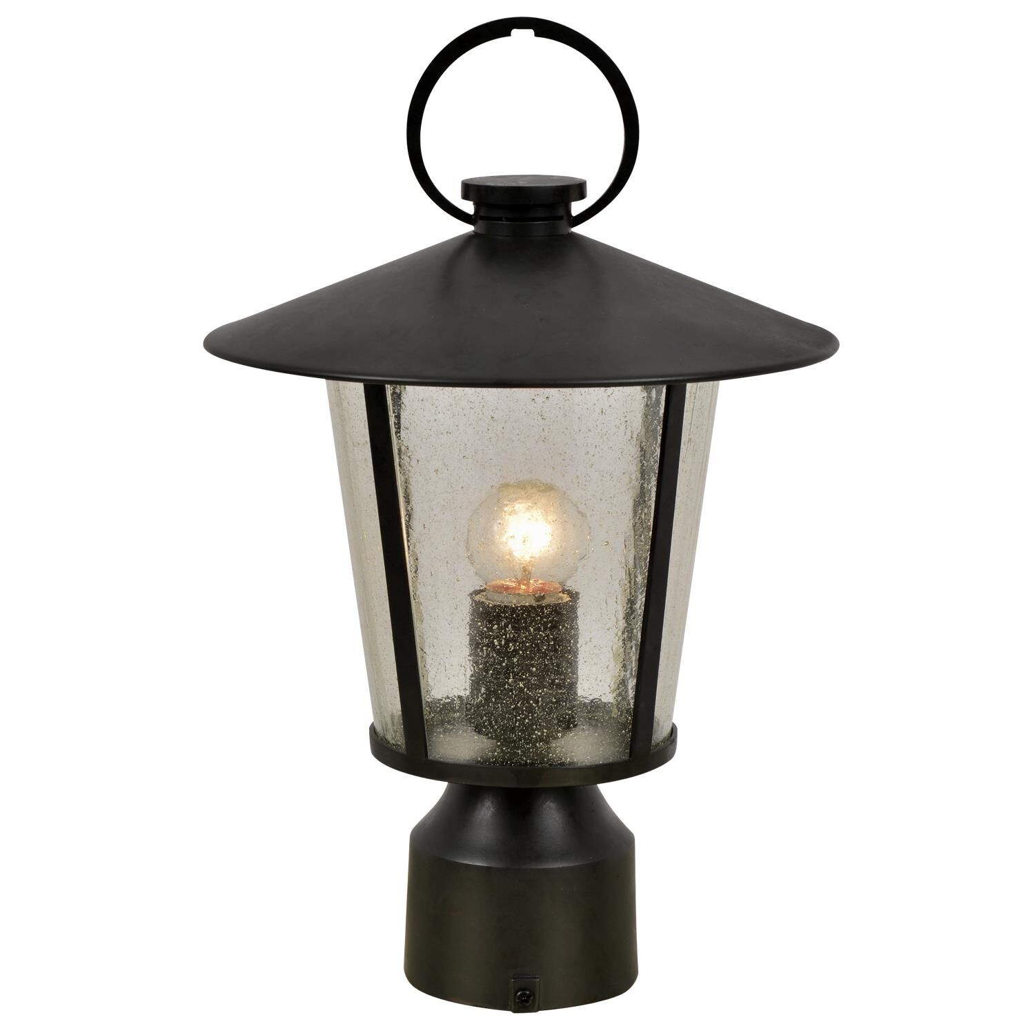 Crystorama Andover 14 Inch Tall Outdoor Post Lamp