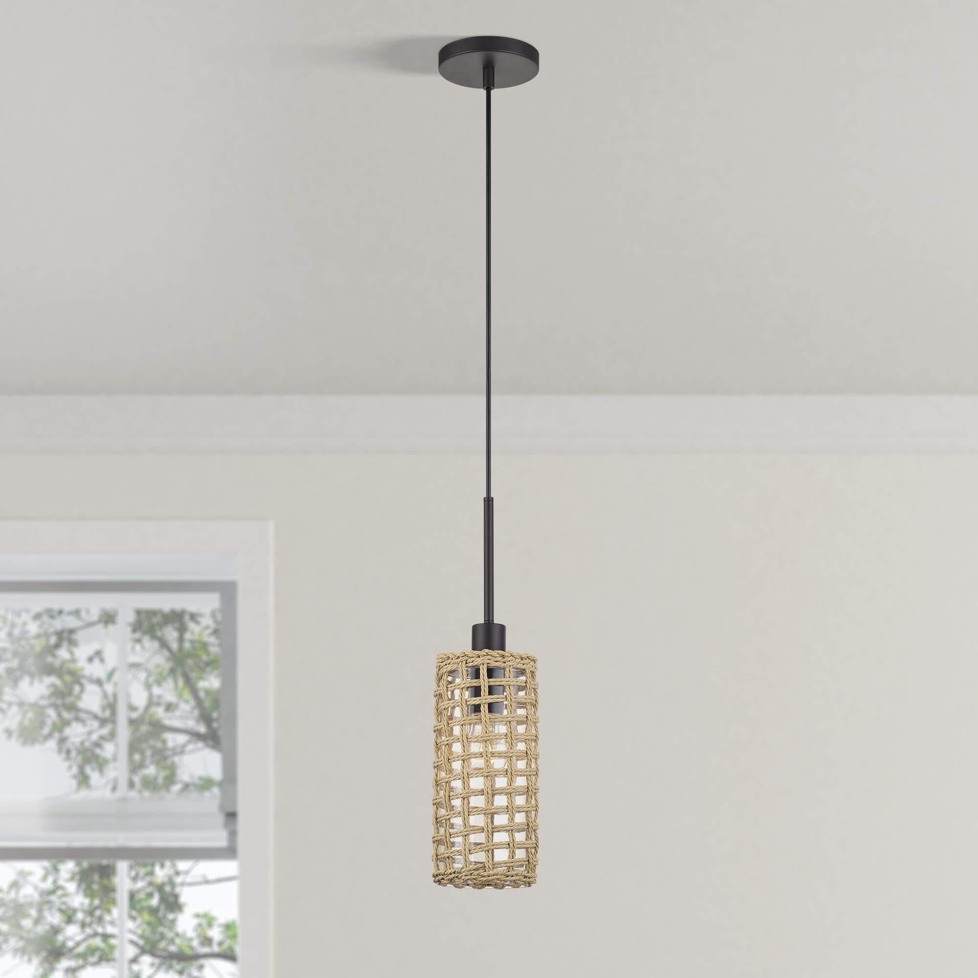 Twinewell 5 Inch Mini Pendant by Livex Lighting