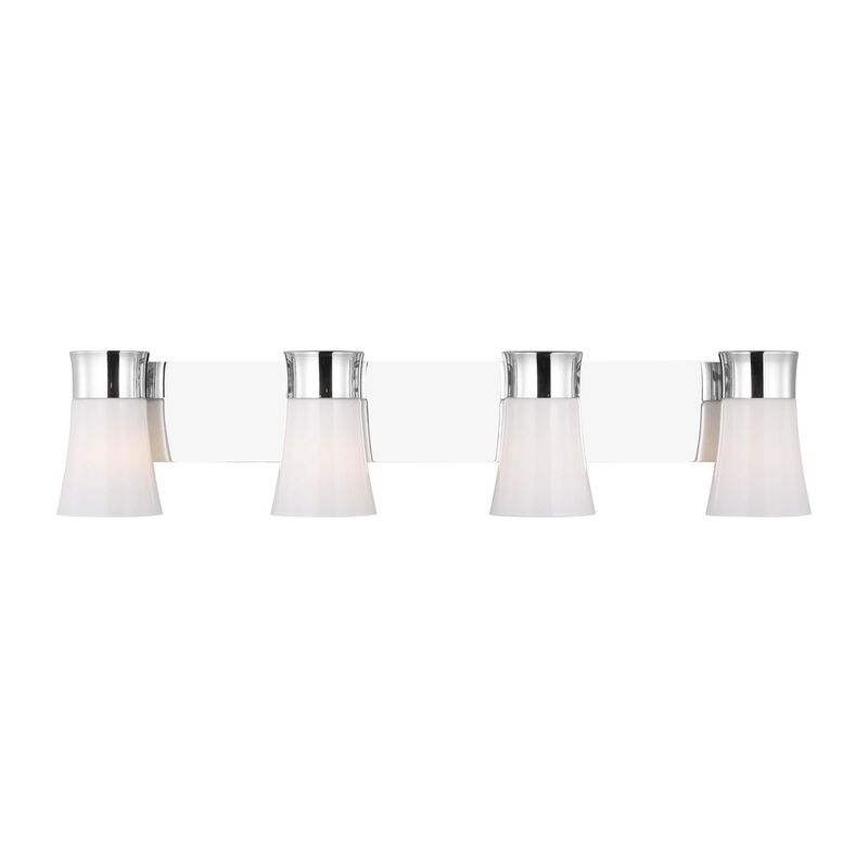 Drew & Jonathan Roy 32 Inch 4 Light Bath Vanity Light by Visual Comfort Studio
