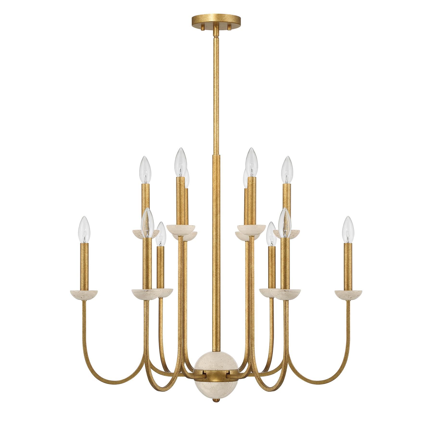 Shown in Antique Gold finish