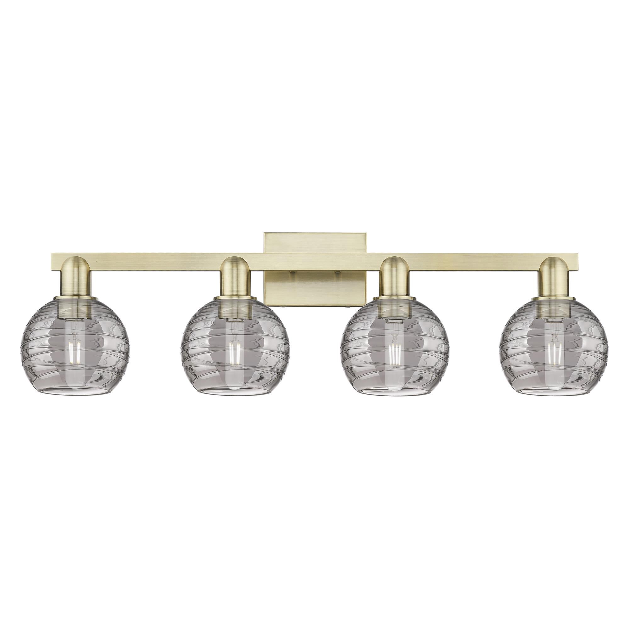Bruno Marashlian Athens Deco Swirl 36 Inch Bath Vanity Light by Innovations Lighting