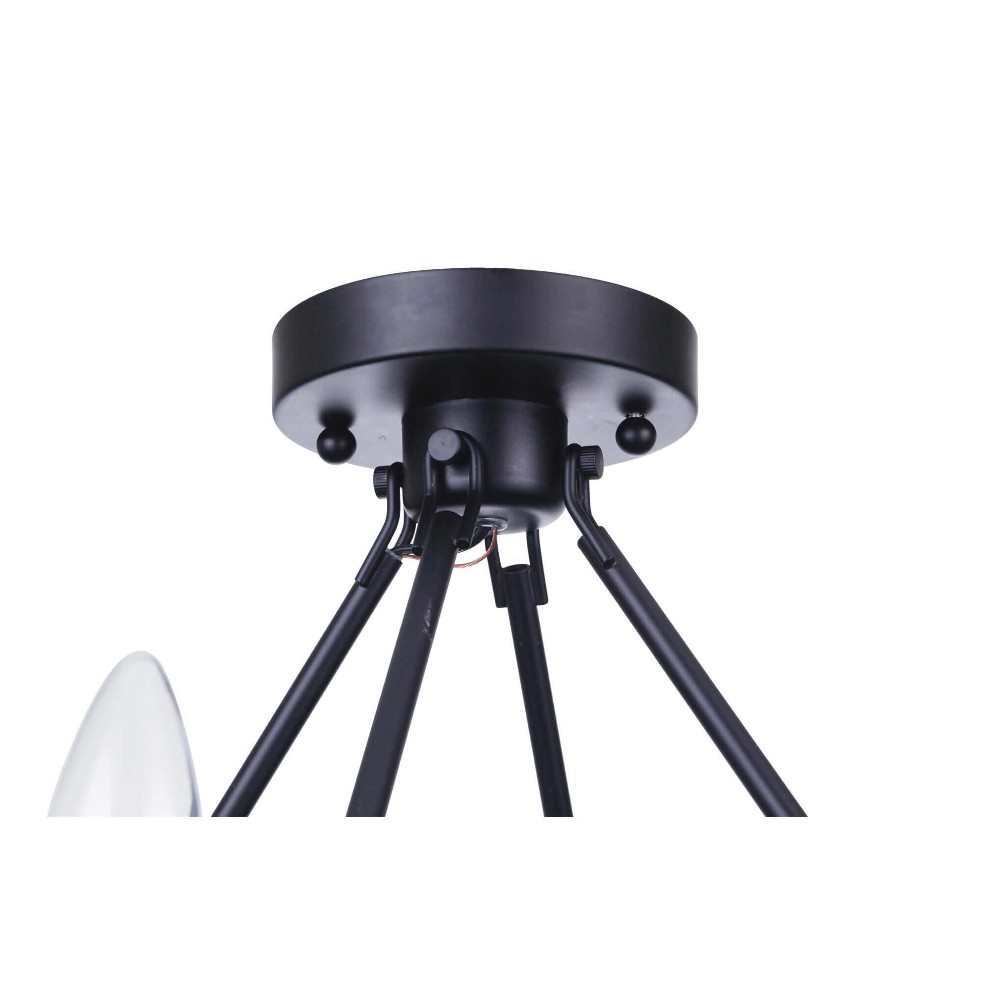 Shown in Flat Black finish