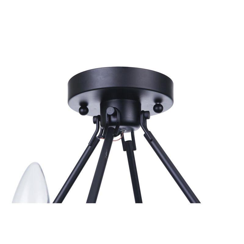 Larrson 17 Inch 6 Light Semi Flush Mount by Craftmade