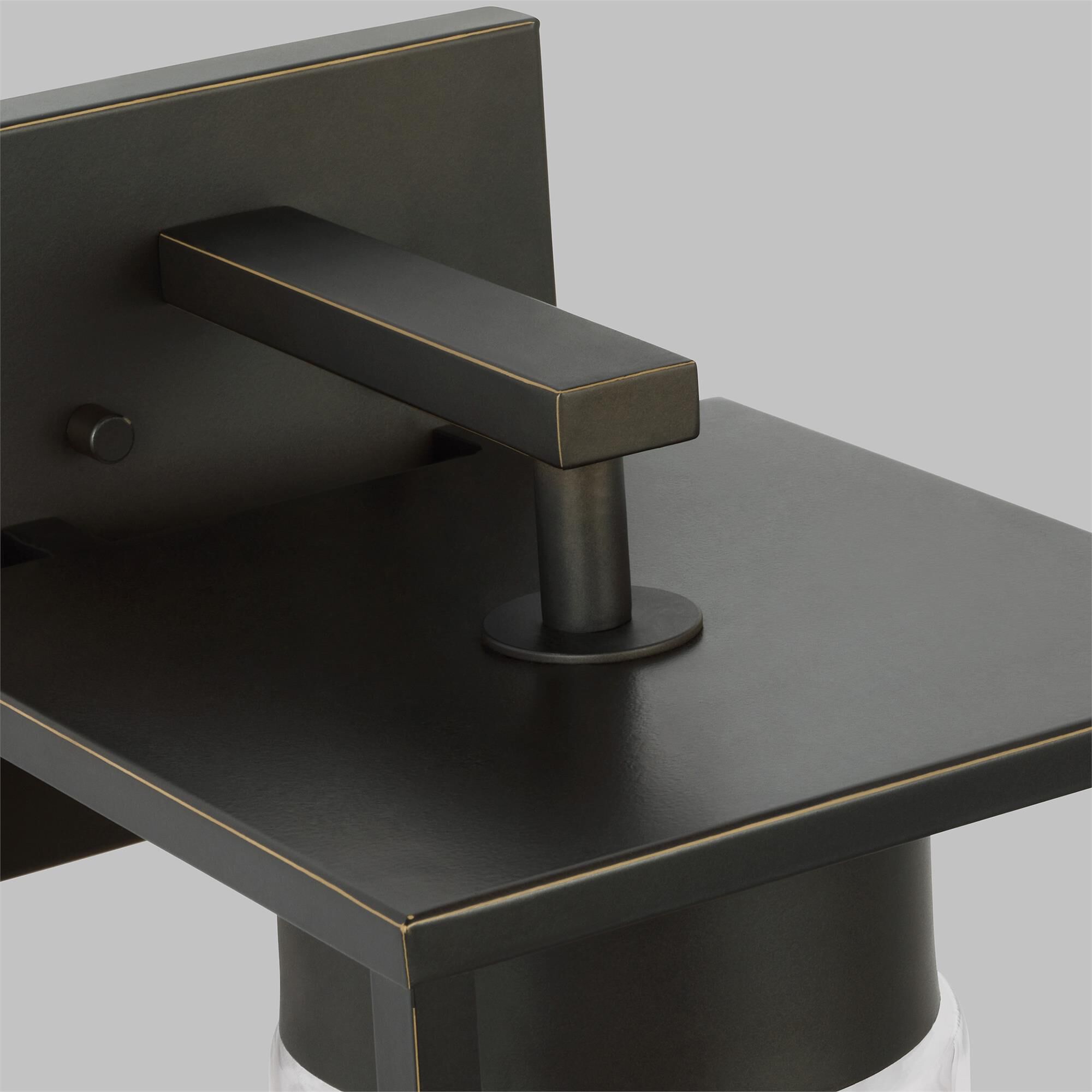 Shown in Antique Bronze finish and Clear glass and Clear Glass shade