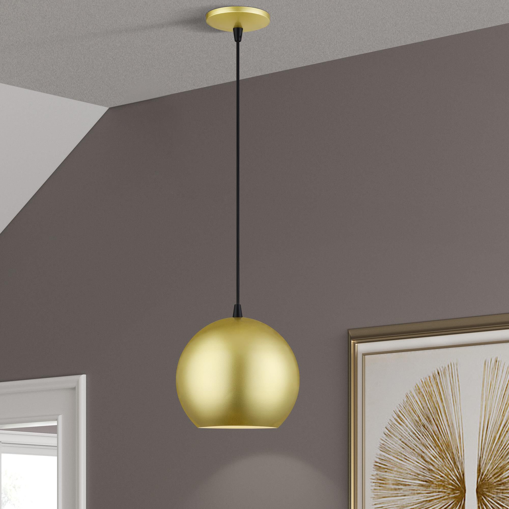 Kuppola 9 Inch Mini Pendant by Livex Lighting