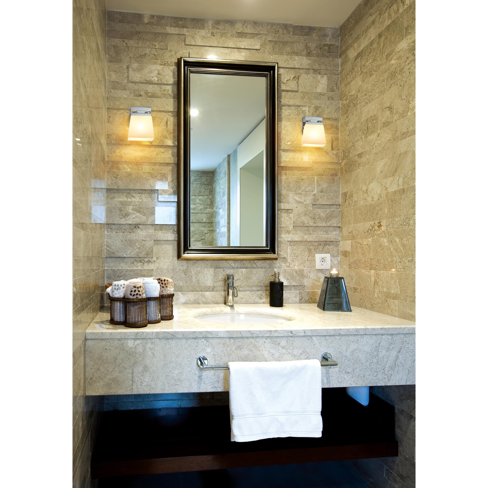 Shown in Chrome finish