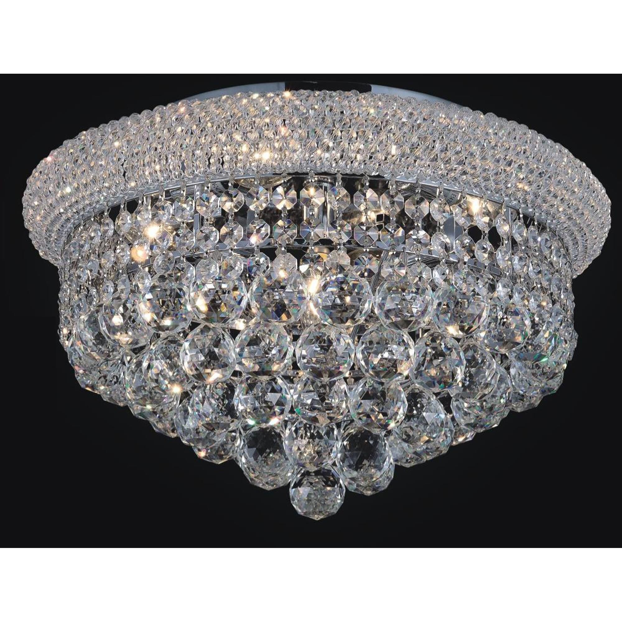 Empire 20 Inch 8 Light Flush Mount by CWI Lighting