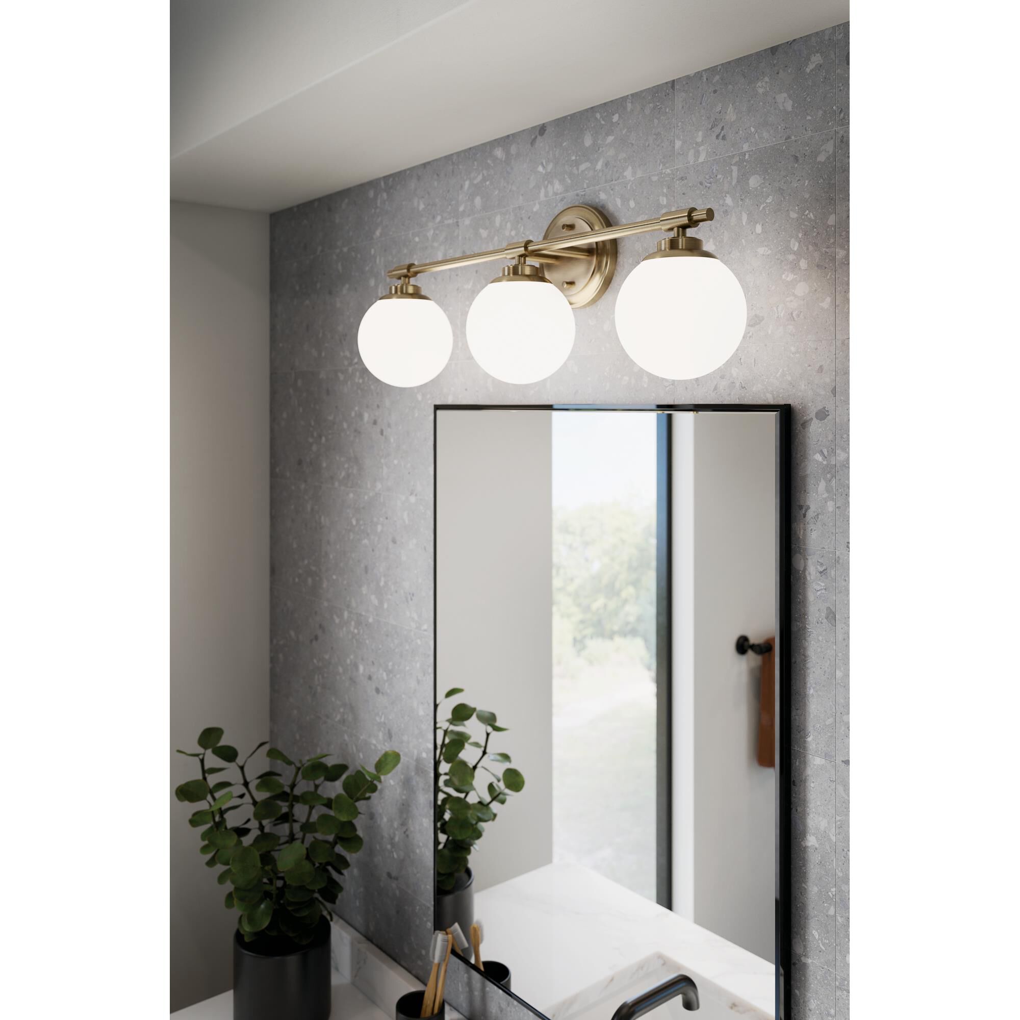 Benno 24 Inch 3 Light Bath Vanity Light by Kichler Lighting