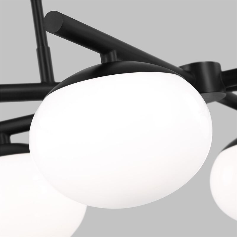 Ellen DeGeneres Lune 50 Inch 4 Light Linear Chandelier by Visual Comfort Studio