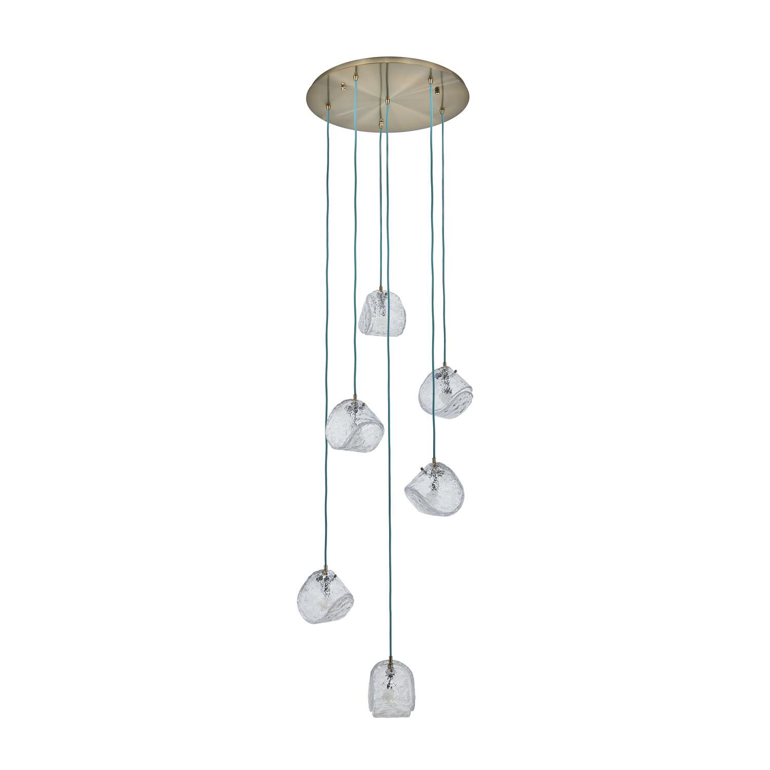 Pallina 24 Inch Multi Light Pendant by Kalco Lighting