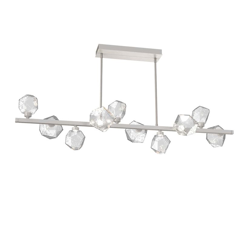 Gem Twisted Branch 58 Inch Linear Suspension Light by Hammerton Studio