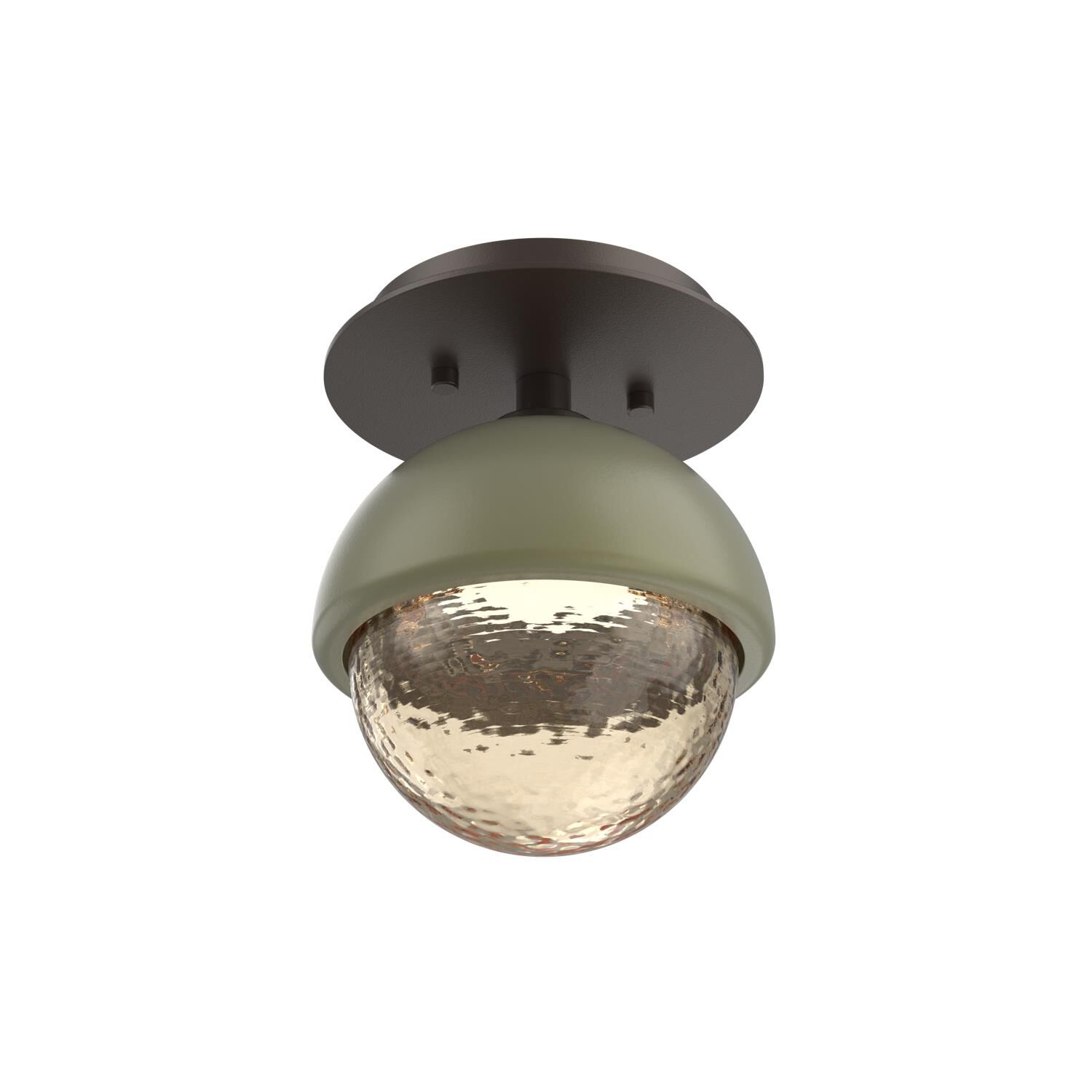 Levi Wilson Cabochon 6 Inch Flush Mount by Hammerton Studio