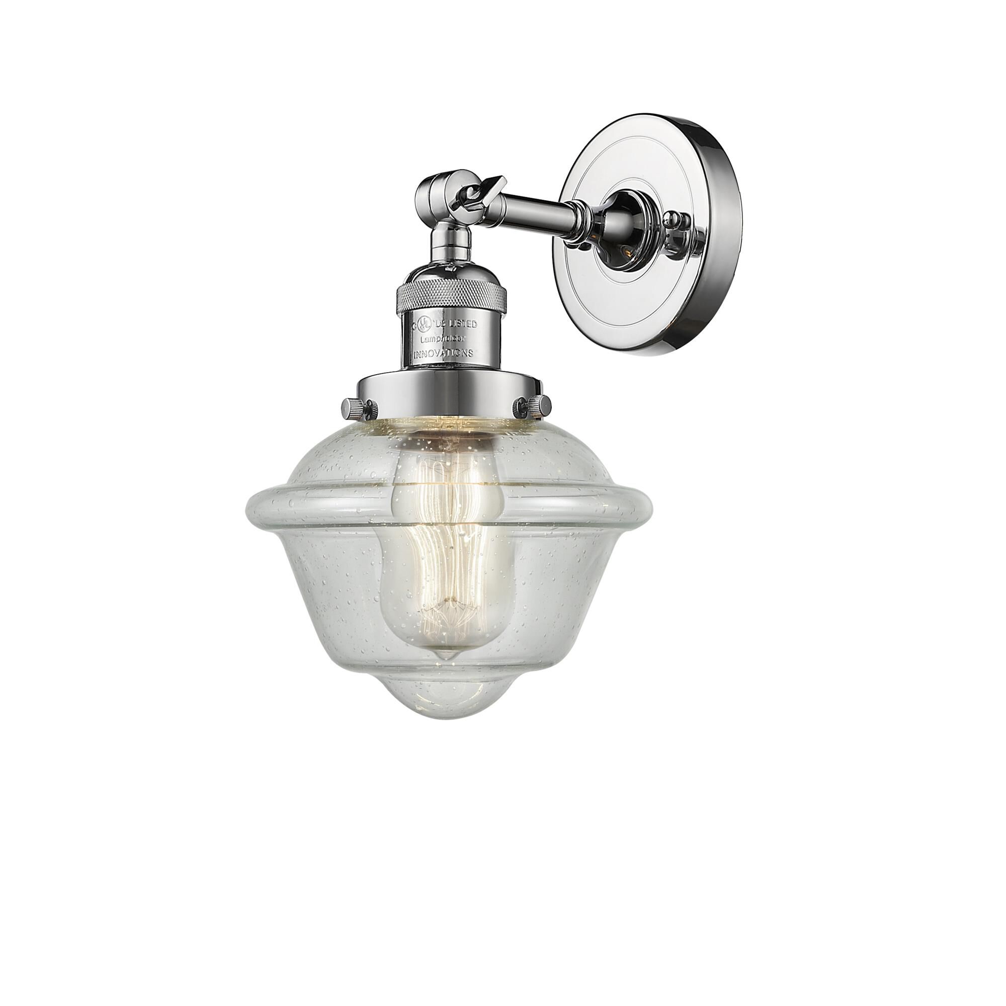 Bruno Marashlian Small Oxford 7 Inch 1 Light Semi Flush Mount by Innovations Lighting