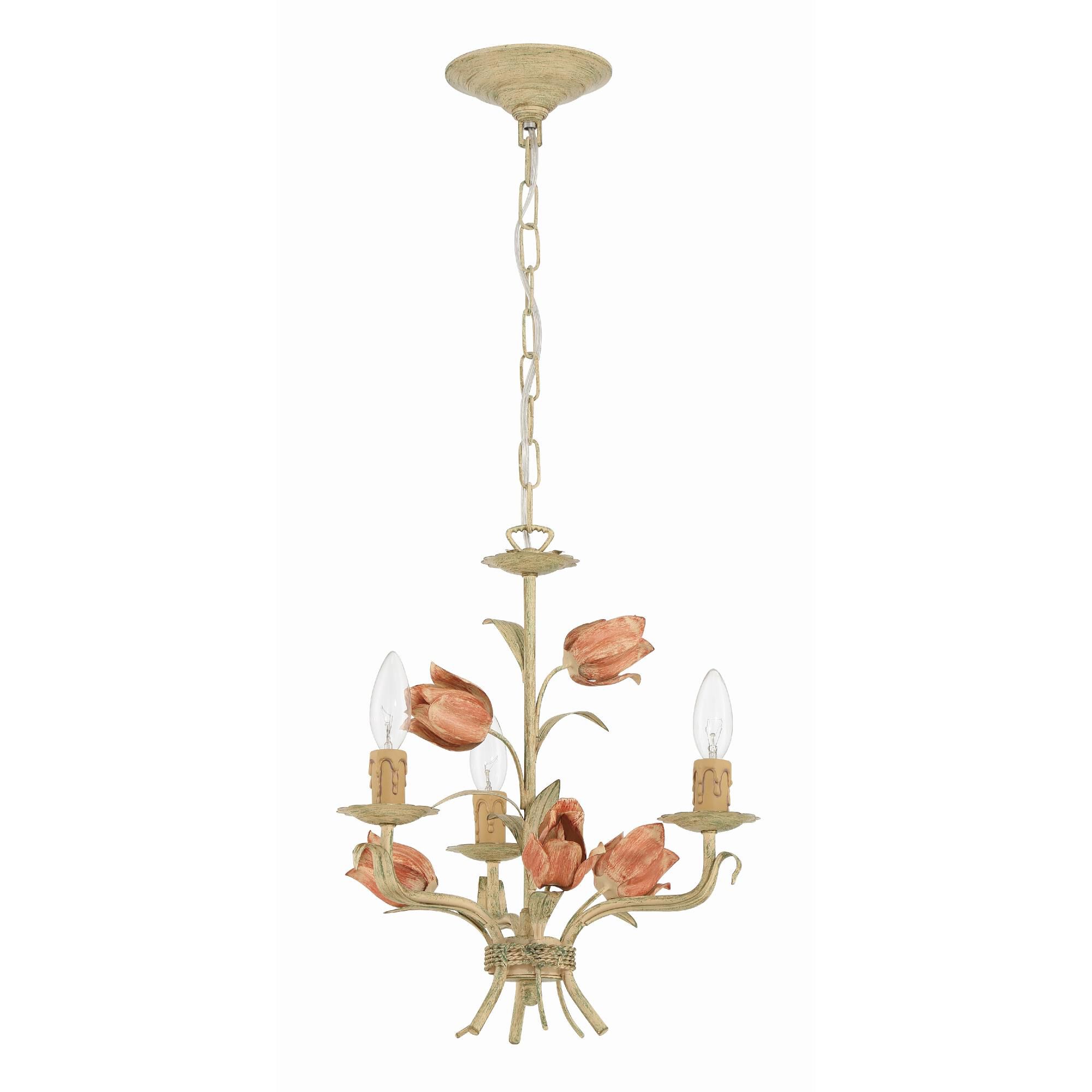 Southport 14 Inch 3 Light Mini Chandelier by Crystorama