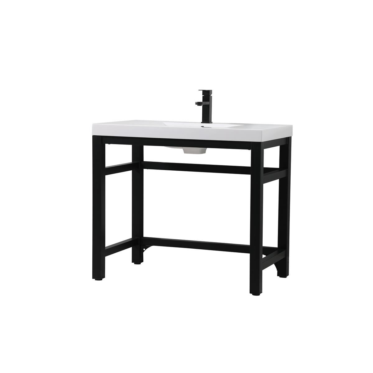 Shown in Black finish