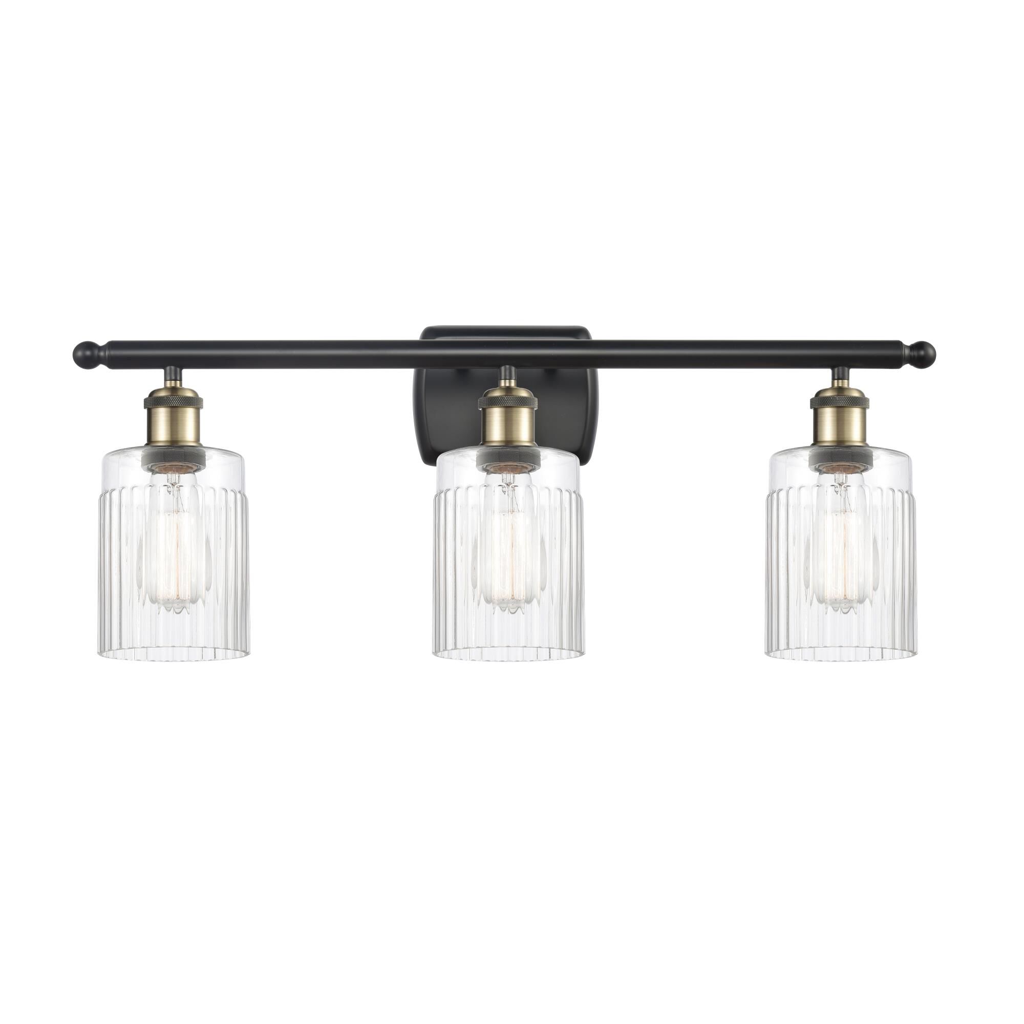 Shown in Black Antique Brass finish and Drum glass and Glass shade