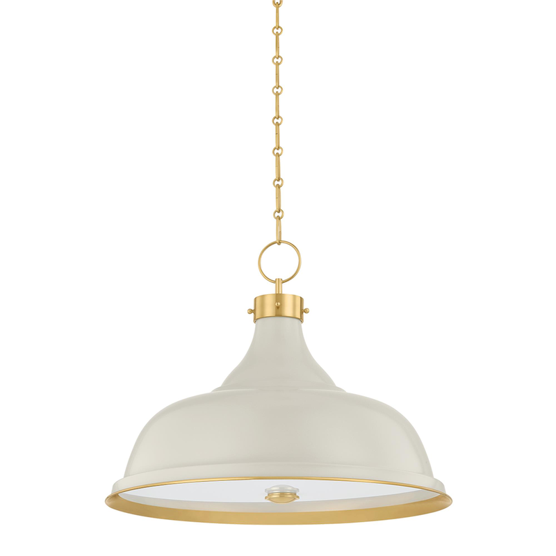 Mark D. Sikes Painted No. 1 Medium Pendant Light by Hudson Valley Lighting