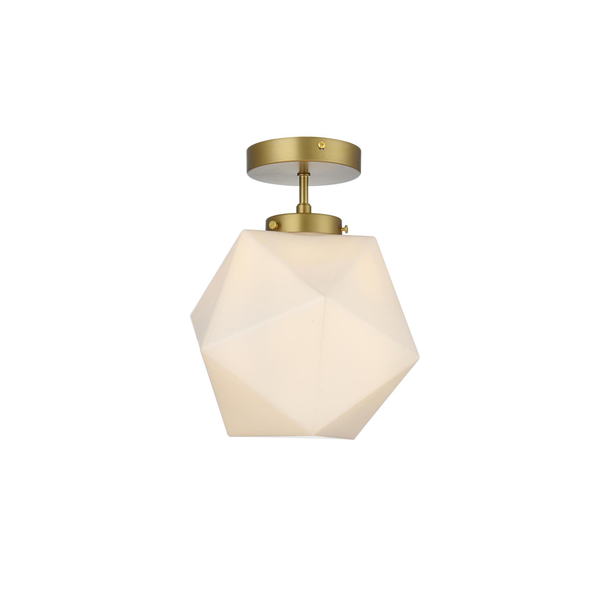 Lawrence 10 Inch Flush Mount by Elegant Lighting
