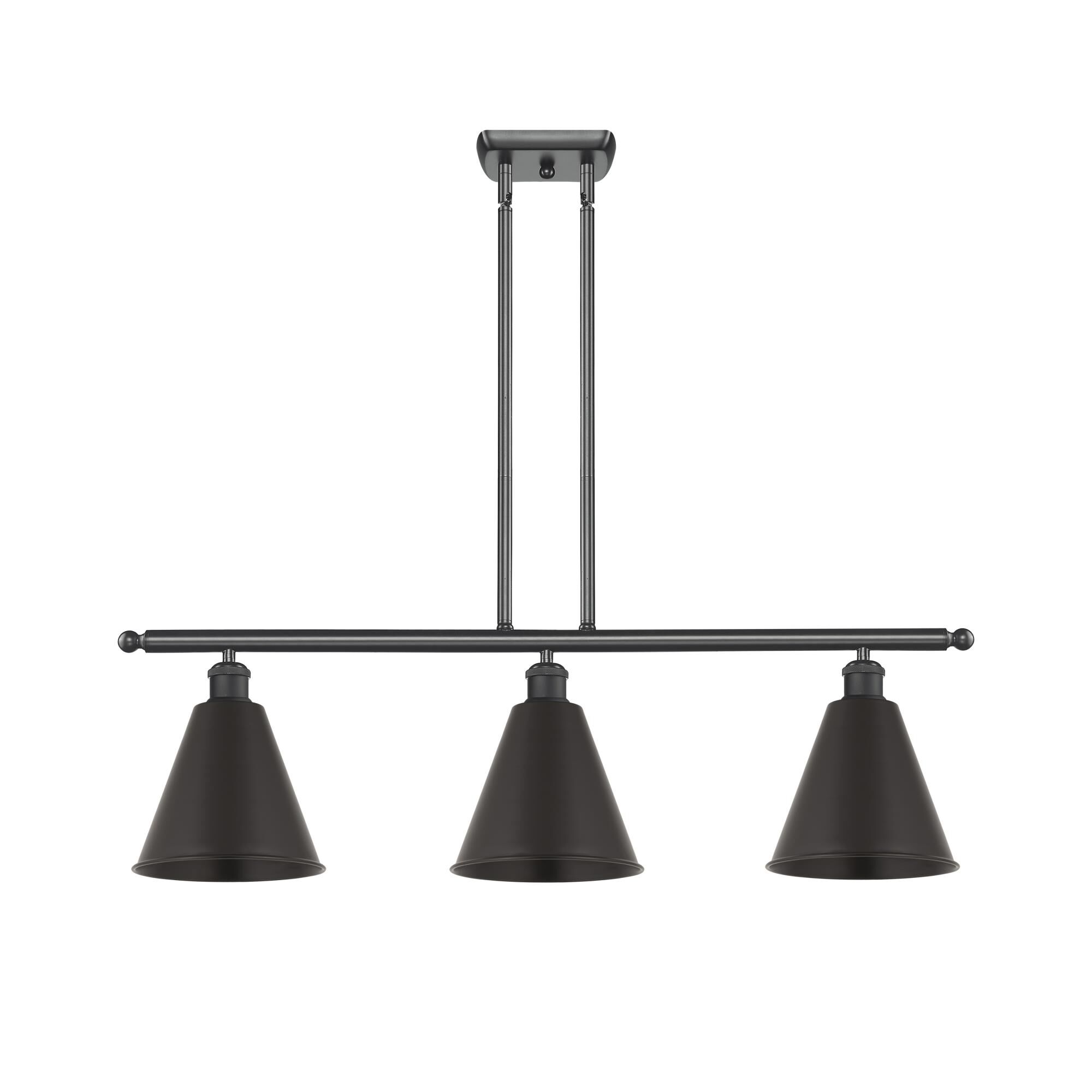 Shown in Matte Black finish and Matte Black Ballston Cone shade