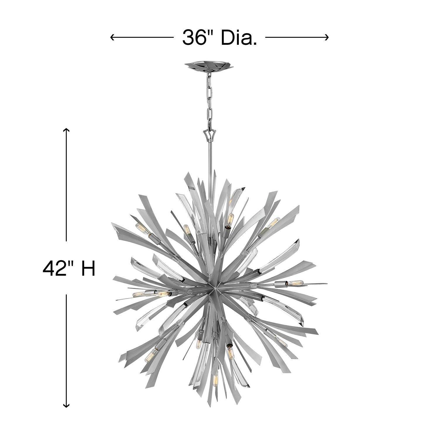 Vida 36 Inch Large Pendant by Fredrick Ramond
