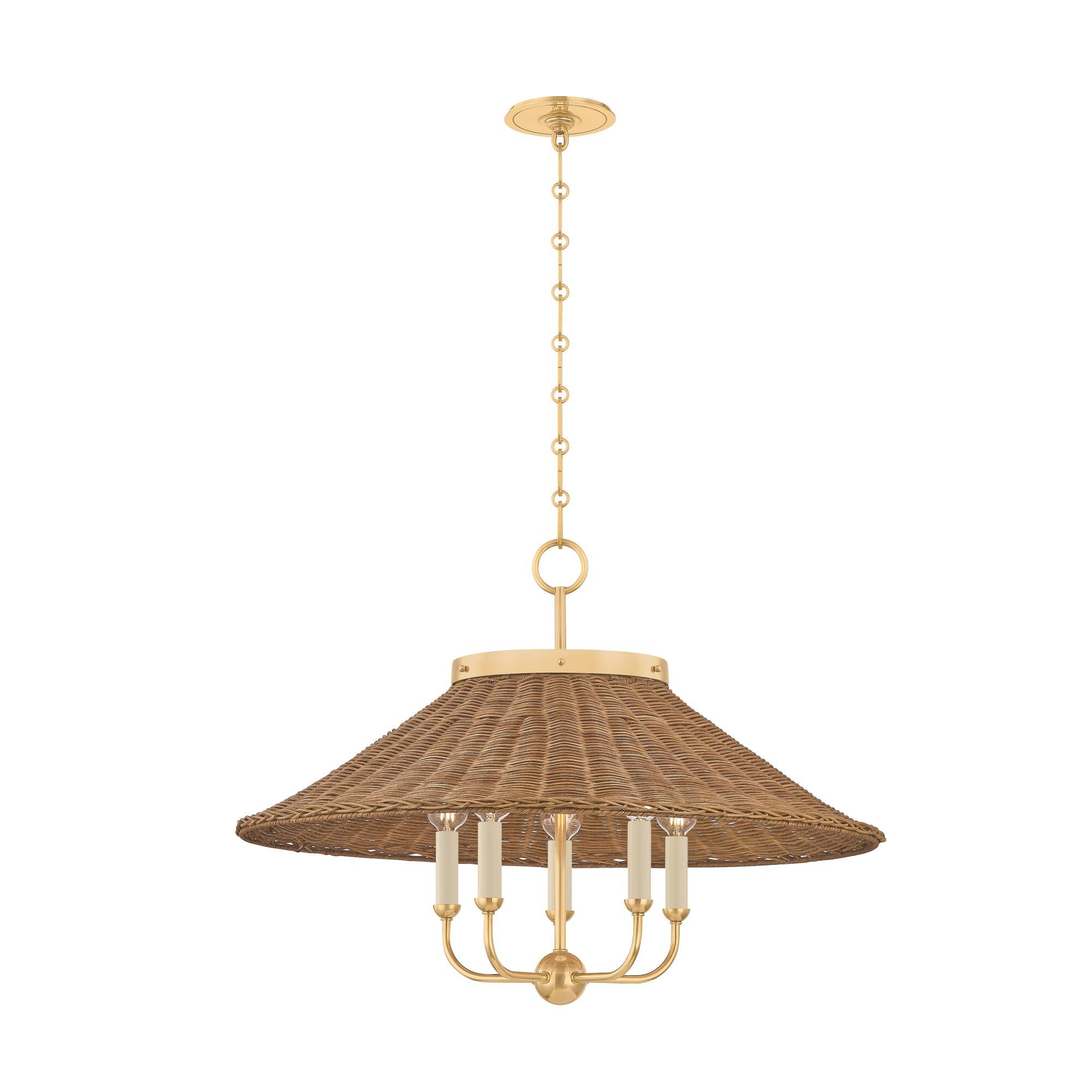Mark D. Sikes Kensington 28 Inch Chandelier by Hudson Valley Lighting