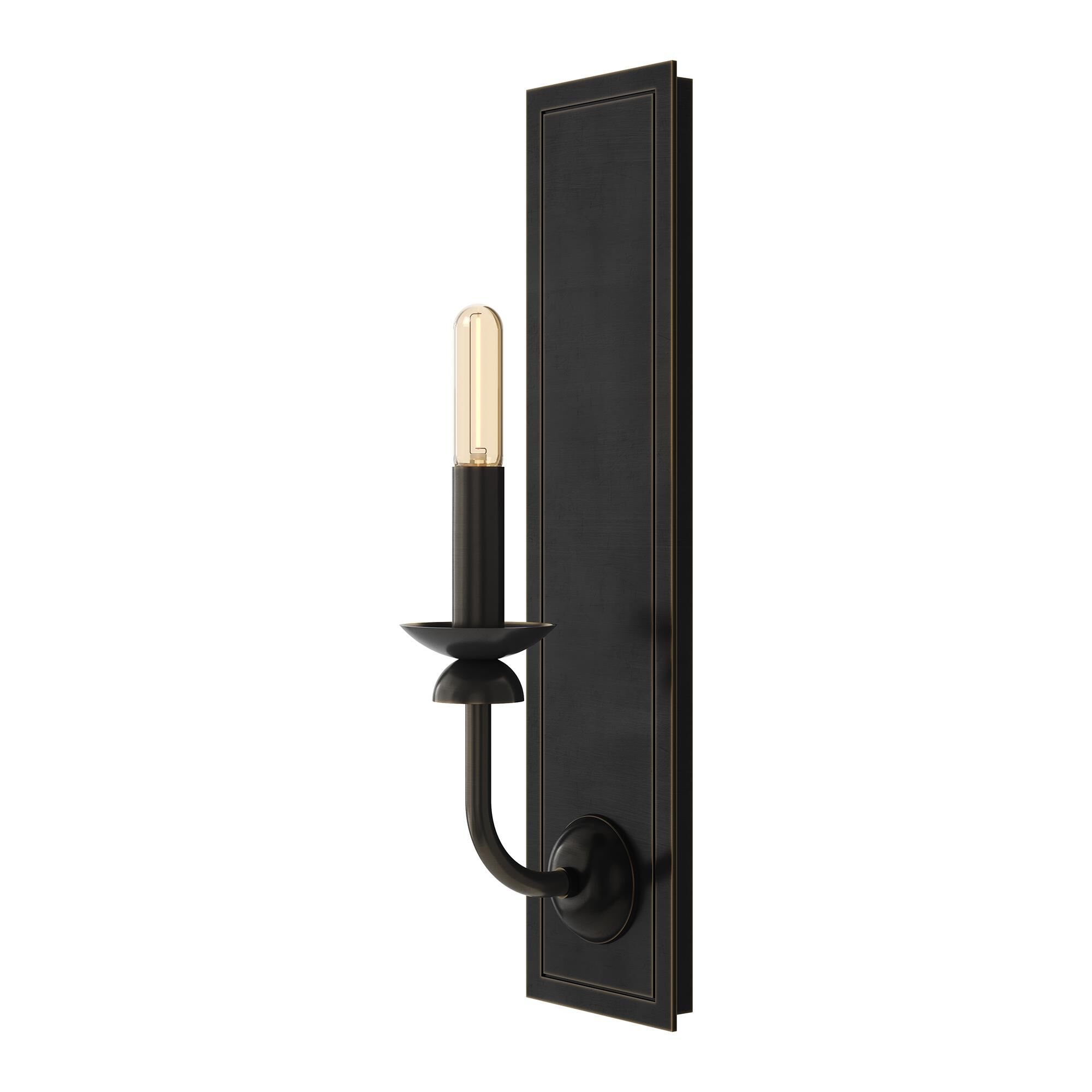 Shown in Bronze finish and White shade