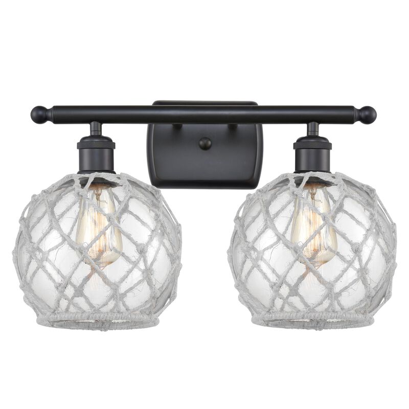 Bruno Marashlian Farmhouse Rope 18 Inch Bath Vanity Light by Innovations Lighting